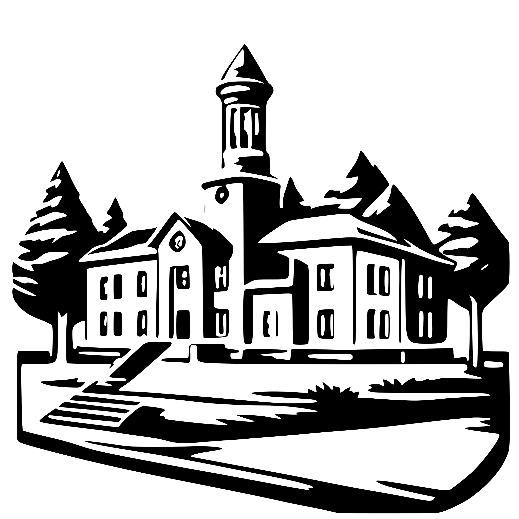AI-generated SVG of 'academy'