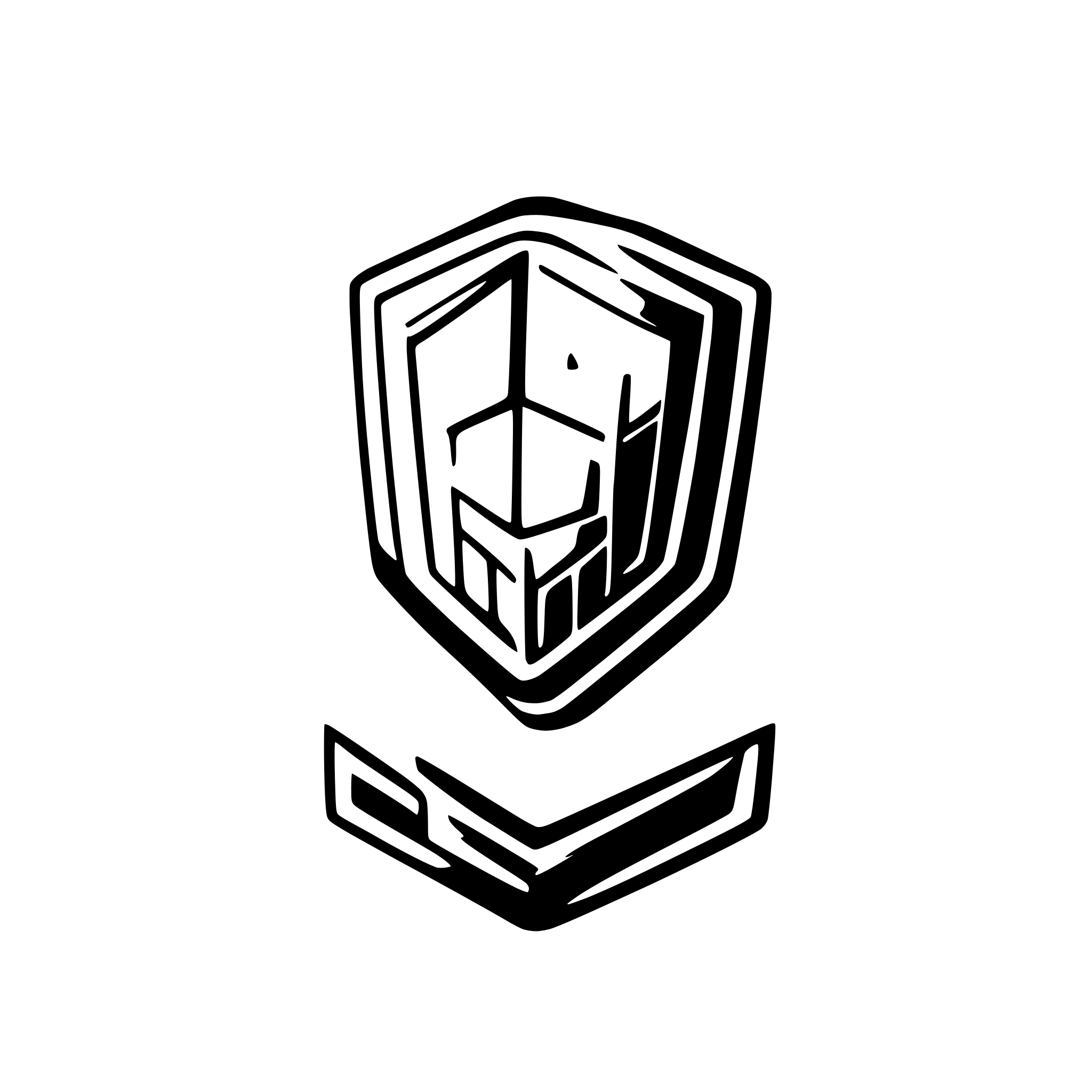 AI-generated SVG of a cuber securitu support application logo with cyberpunk shield as a main theme