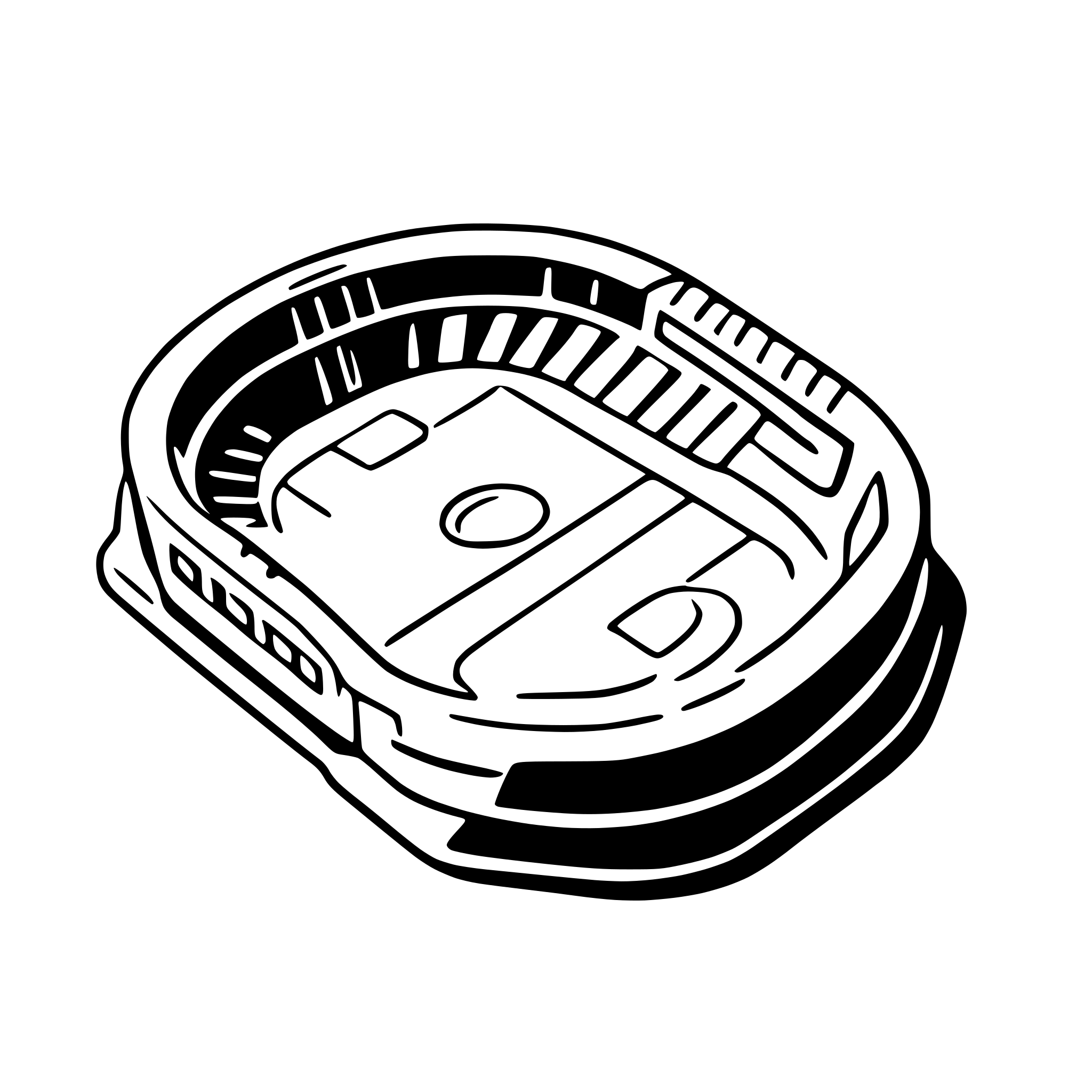 AI-generated SVG of a A football stadium top-down view