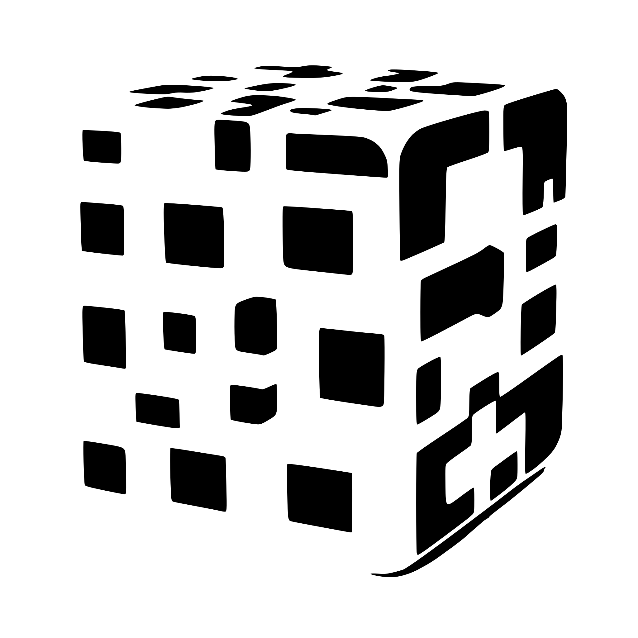 AI-generated SVG of 'knowlage cube, 3d view'