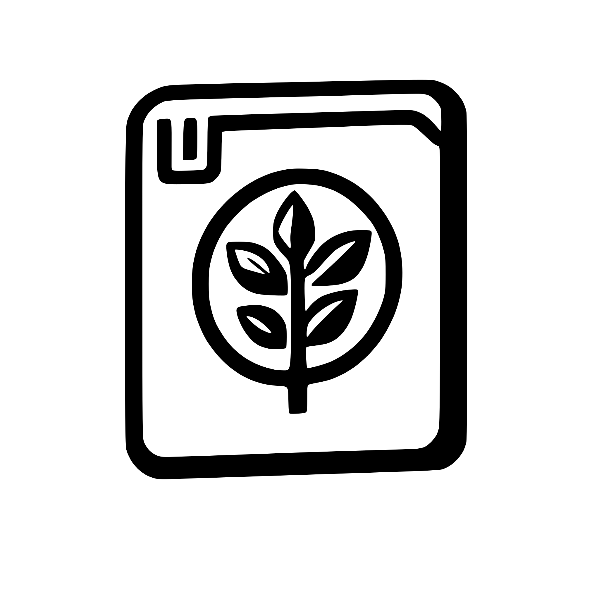 AI-generated SVG of 'Generated icon CPF document'