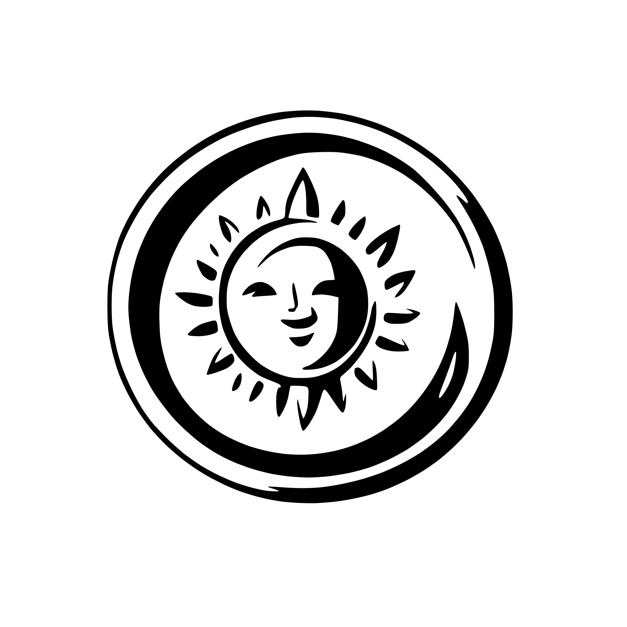AI-generated SVG of a moon and sun