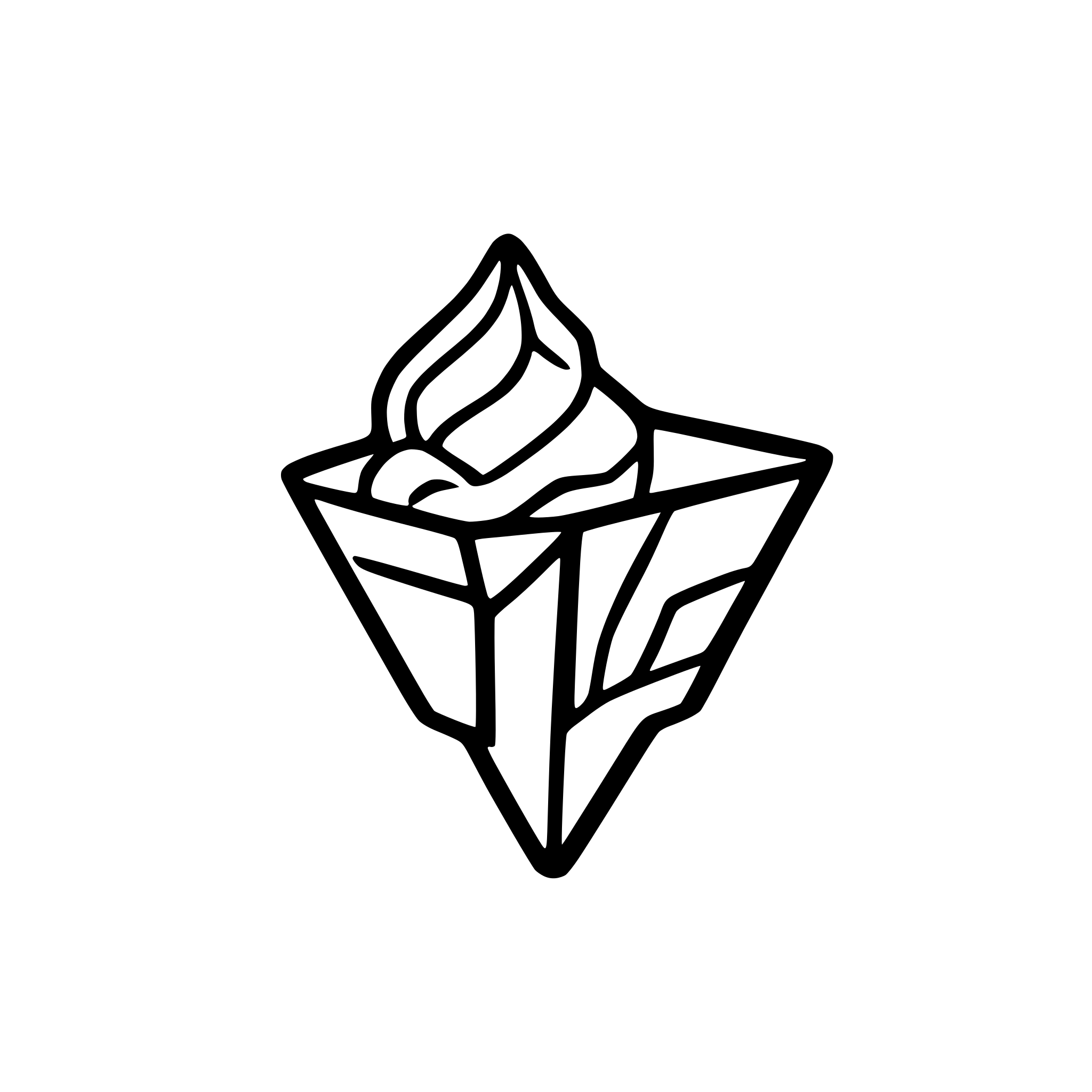 AI-generated SVG of 'Manztou'