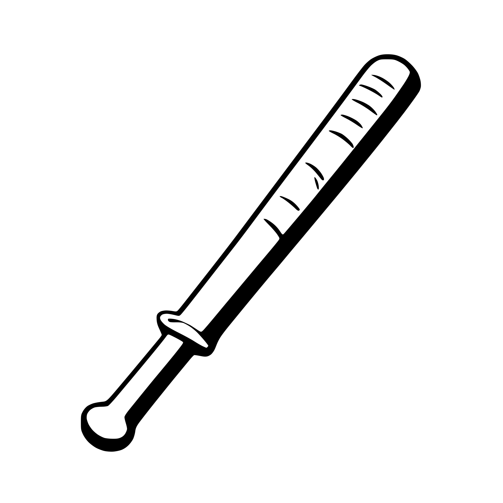 AI-generated SVG of a baseball bat