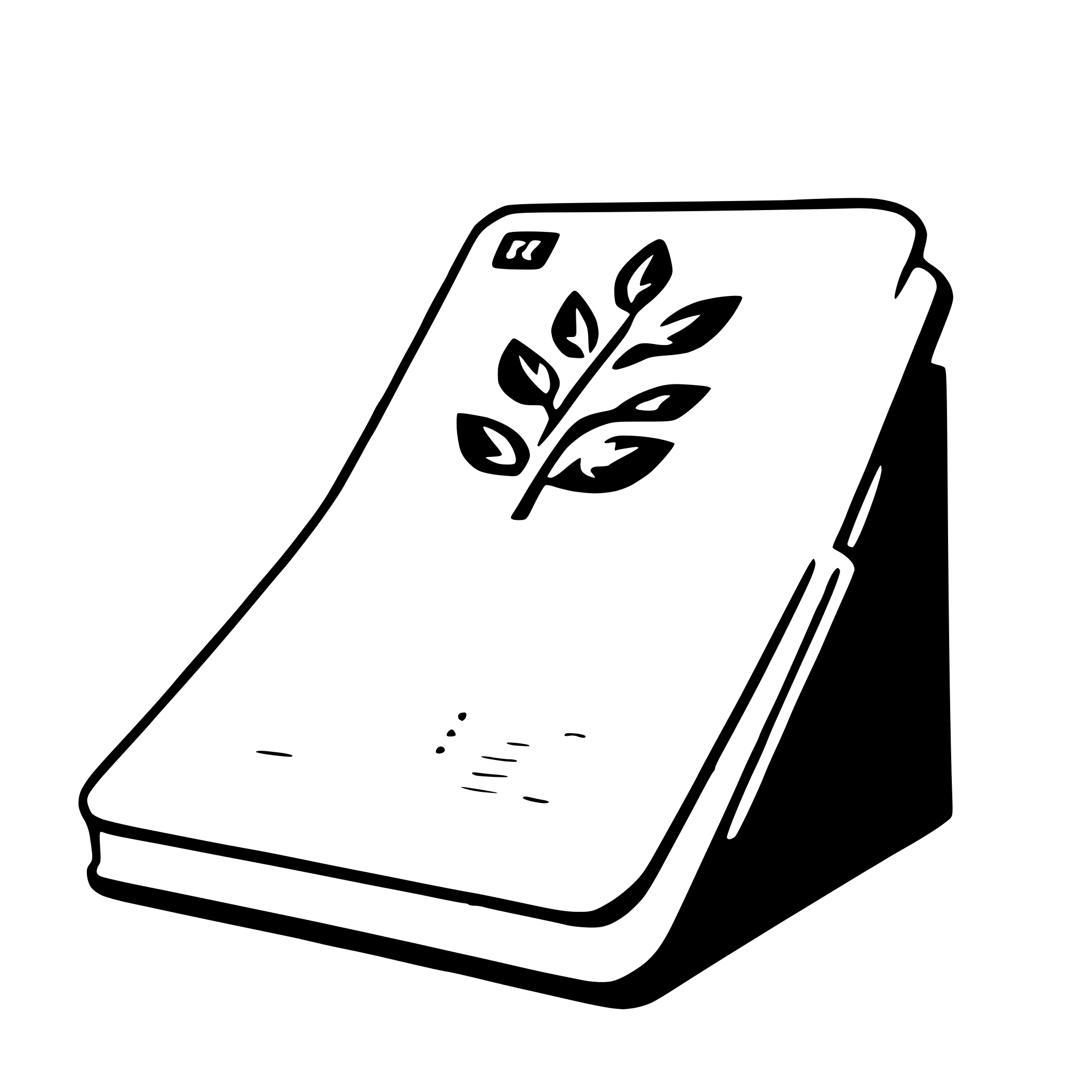 AI-generated SVG of 'magazine'