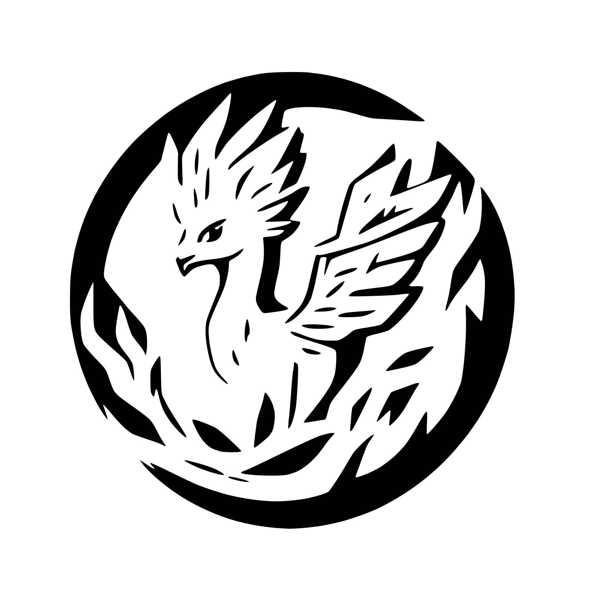 AI-generated SVG of 'phoenix rising from flames'