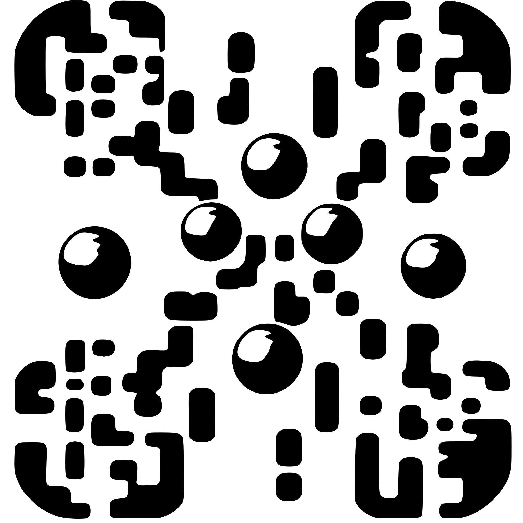 AI-generated SVG of 'rotating balls qr code'