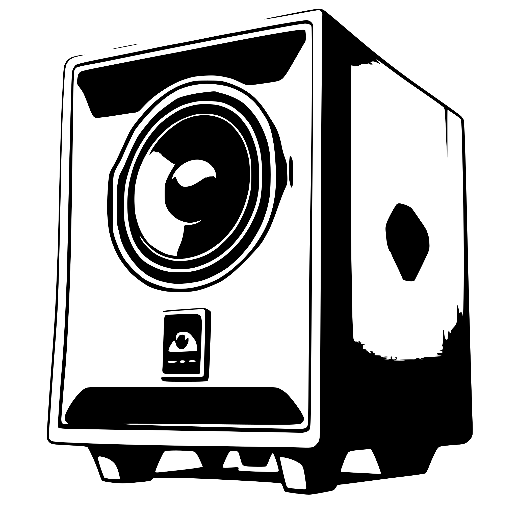 AI-generated SVG of a A subwoofer speaker of a funktion one club sound system AI-generated SVG of a A subwoofer speaker of a funktion one club sound system