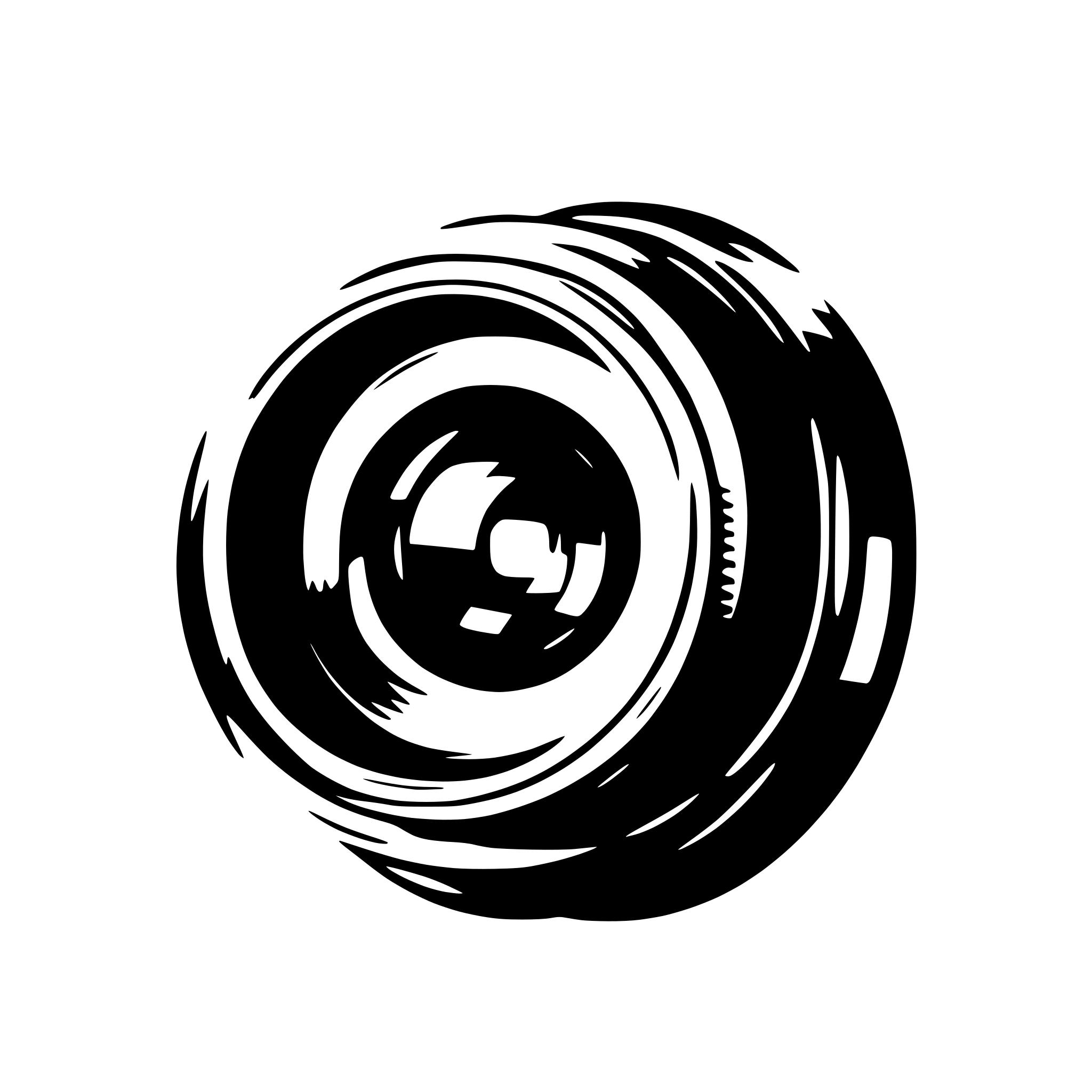 AI-generated SVG of 'phone camera lens'