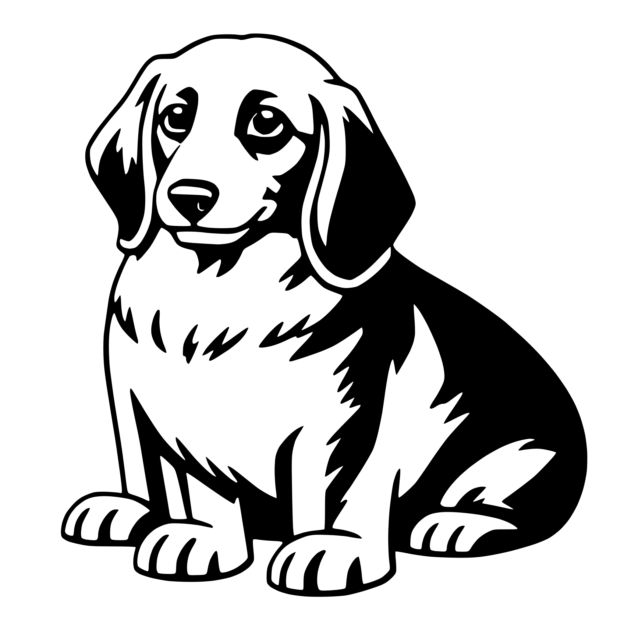 AI-generated SVG of 'tāne'