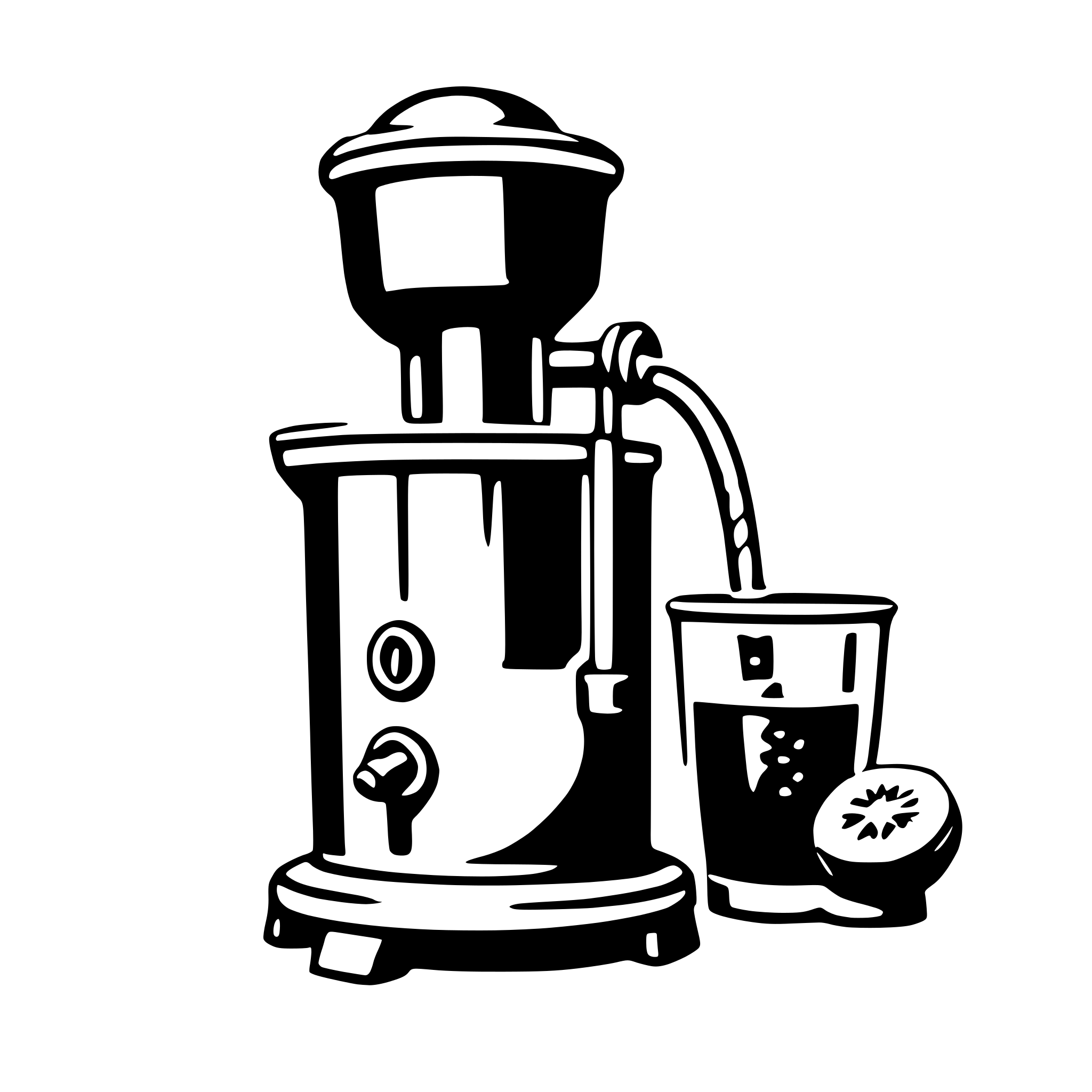 AI-generated SVG of 'juicer'