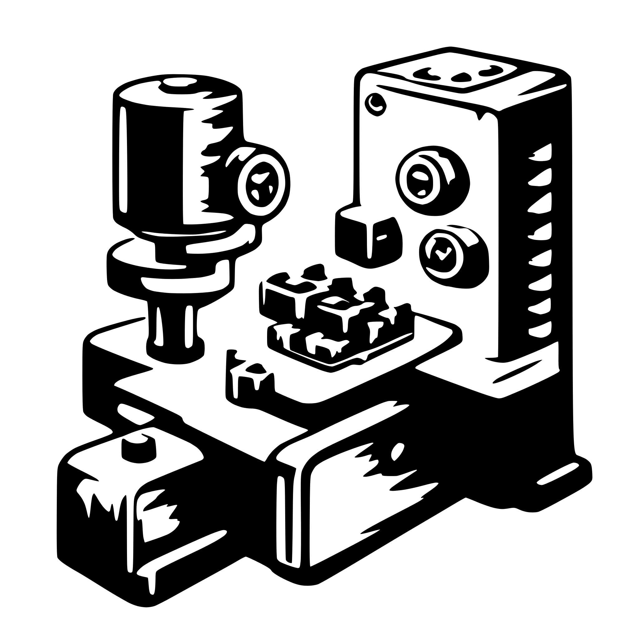 AI-generated SVG of 'process input'