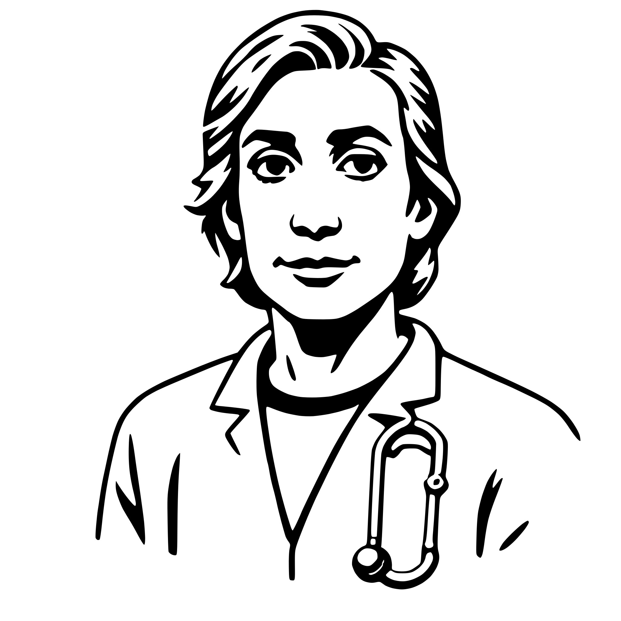 AI-generated SVG of 'doctor'