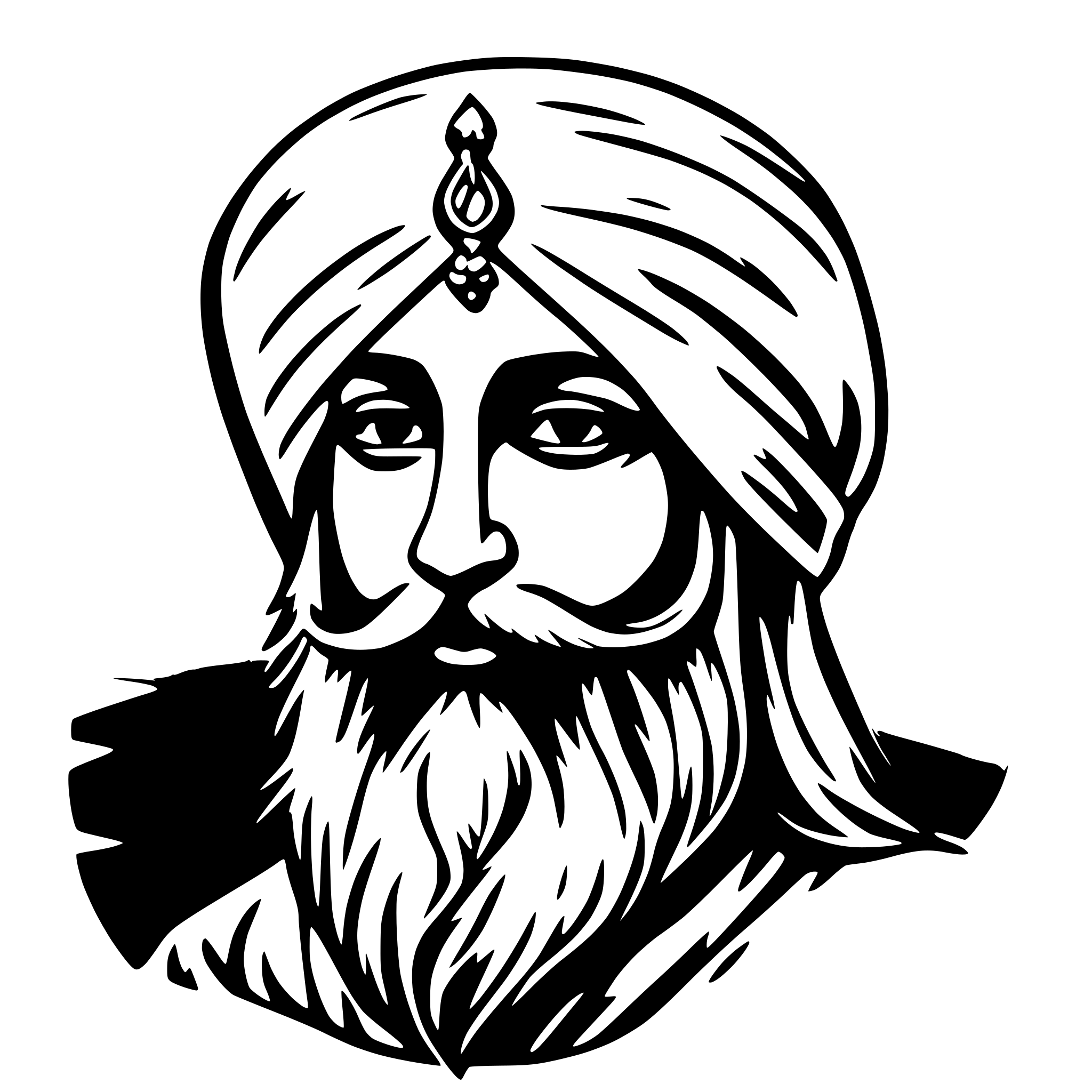 AI-generated SVG of 'gursikh'