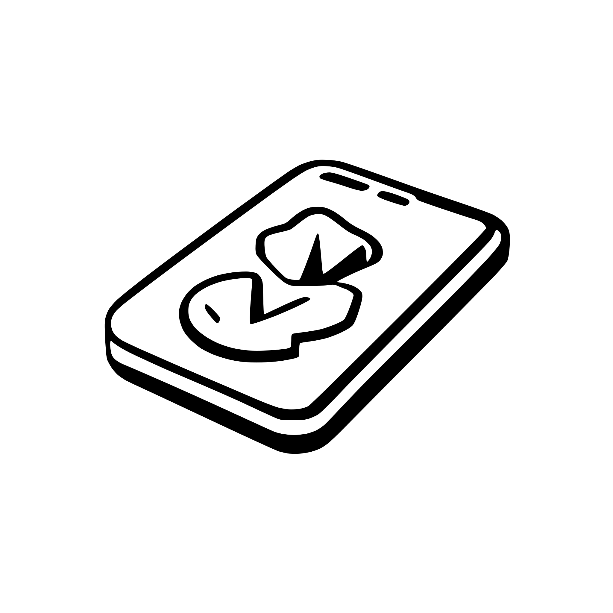 AI-generated SVG of a smartphone isometric with maps icon