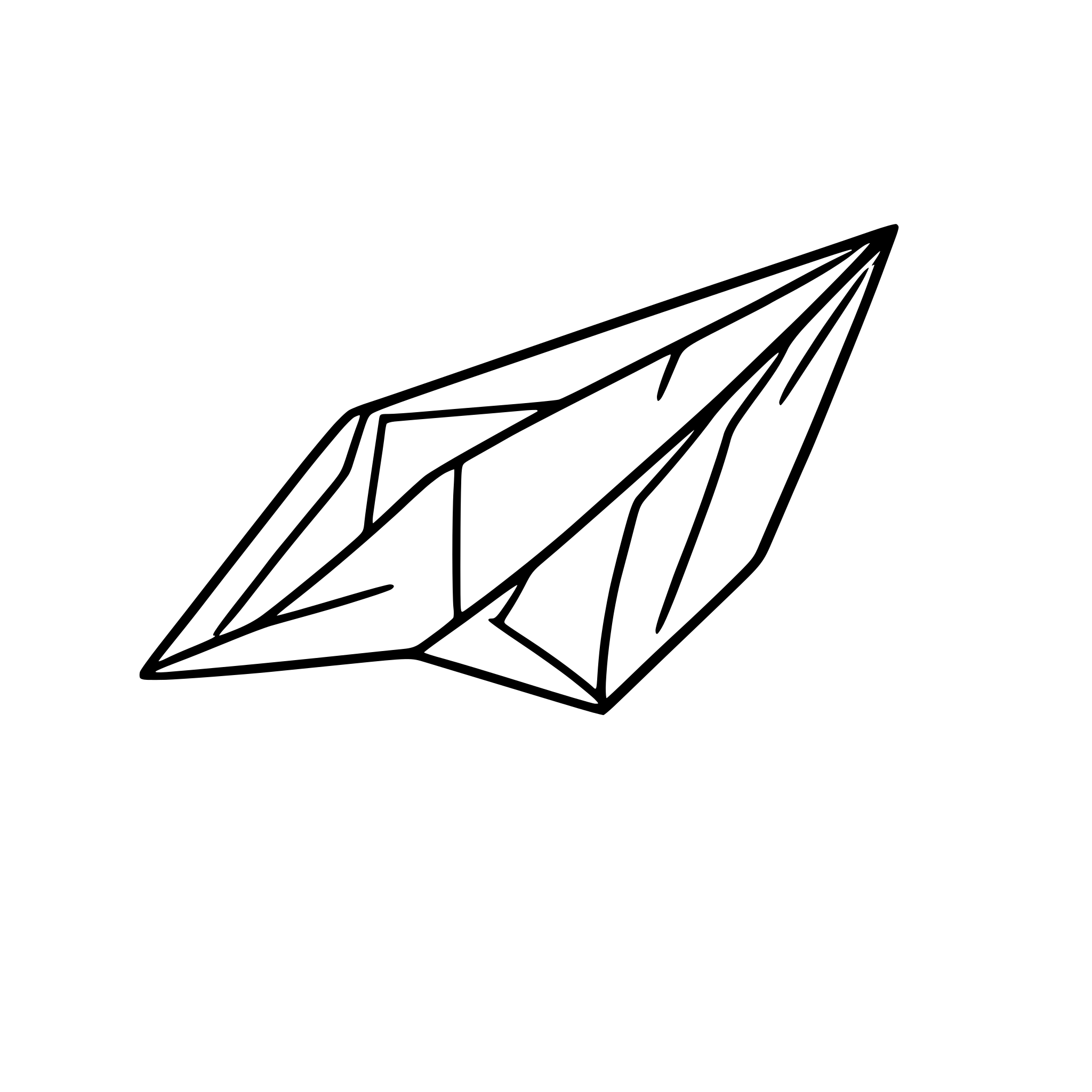 AI-generated SVG of a Create a minimalist paper plane illustration with clean lines and subtle gradient. Single continuous line art style, flying diagonally upward from left to right. Use soft pastel colors - light blue to white gradient. Add small dotted trail behind it suggesting motion. Keep the design modern and airy with plenty of white space around it.