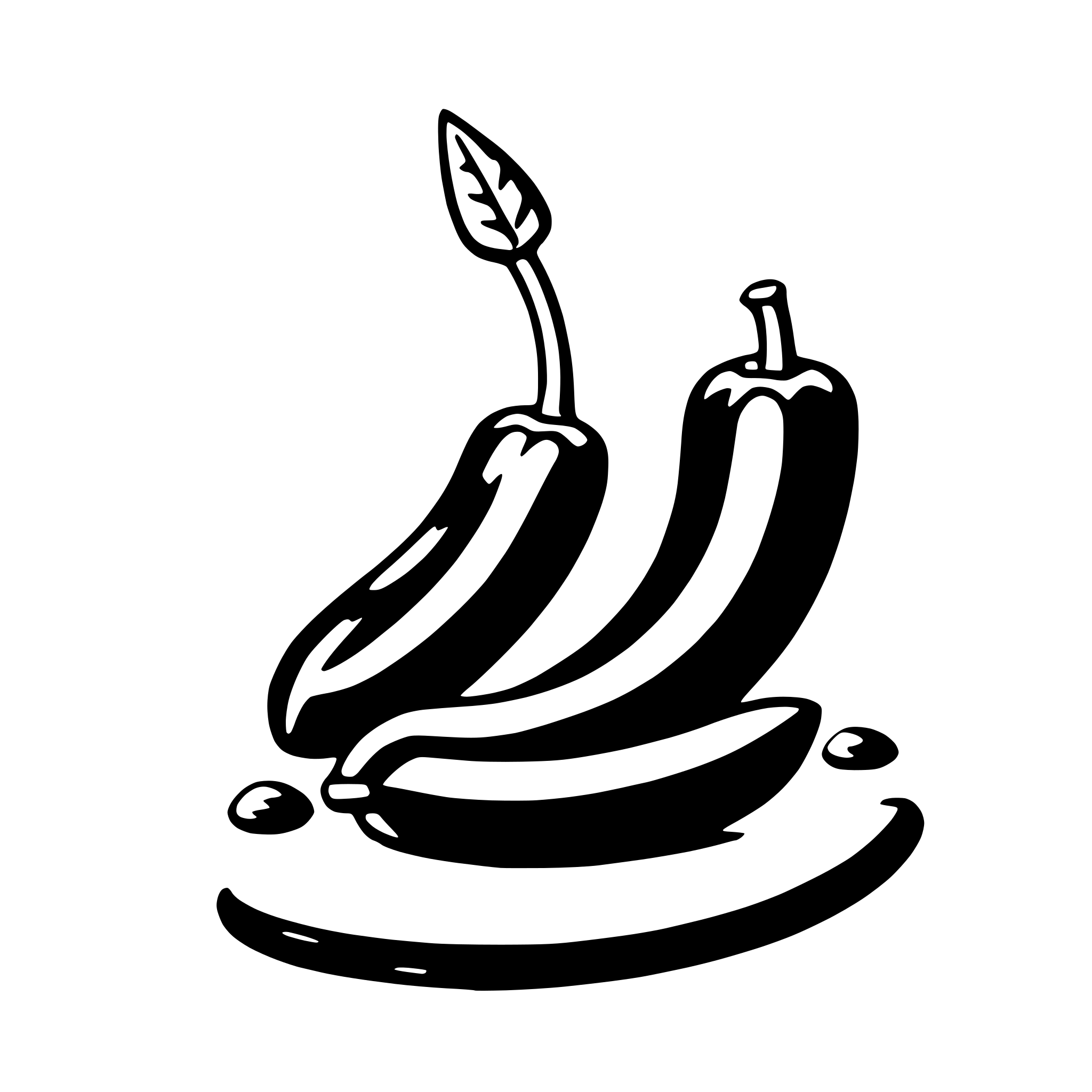 AI-generated SVG of a chili