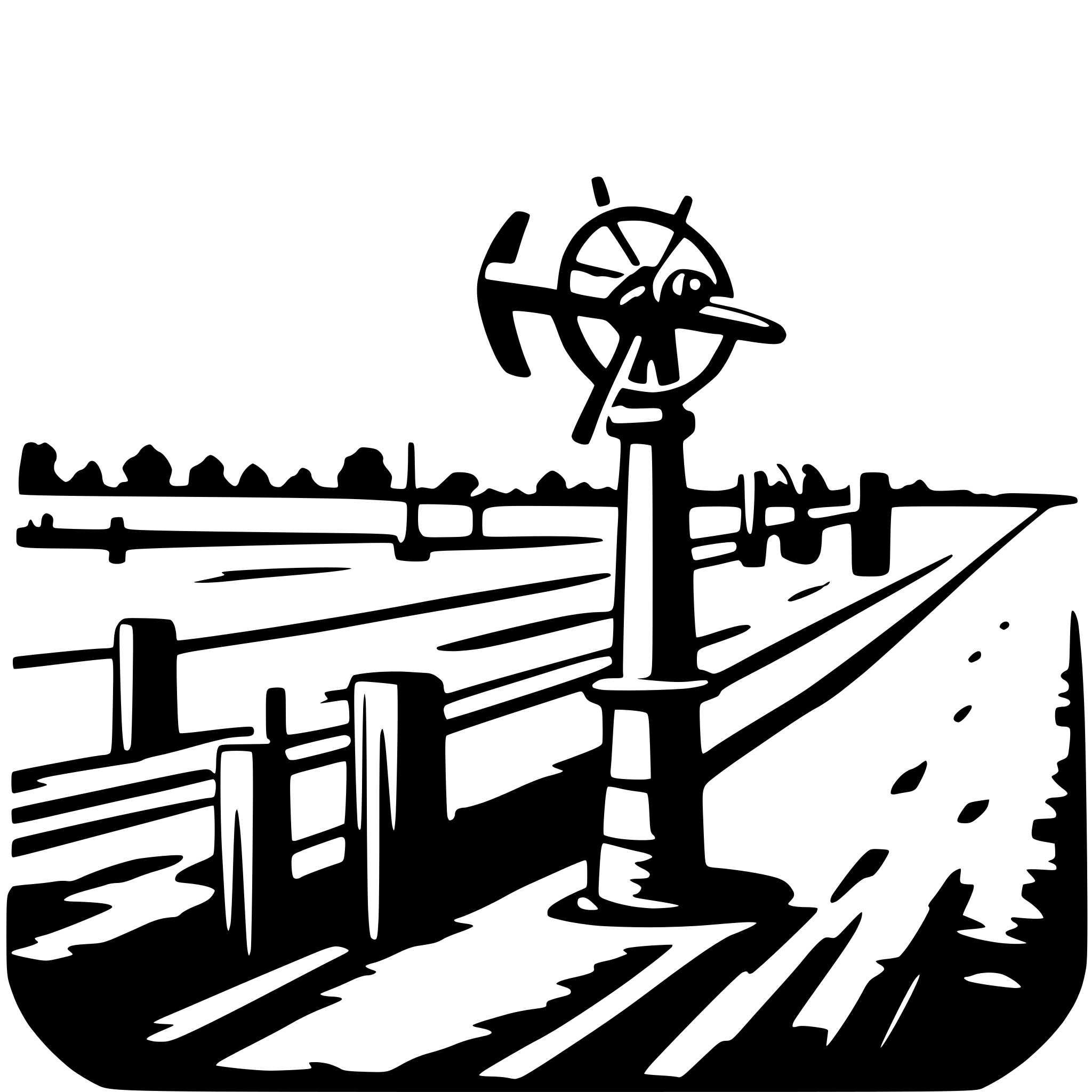 AI-generated SVG of 'irrigation pivot'
