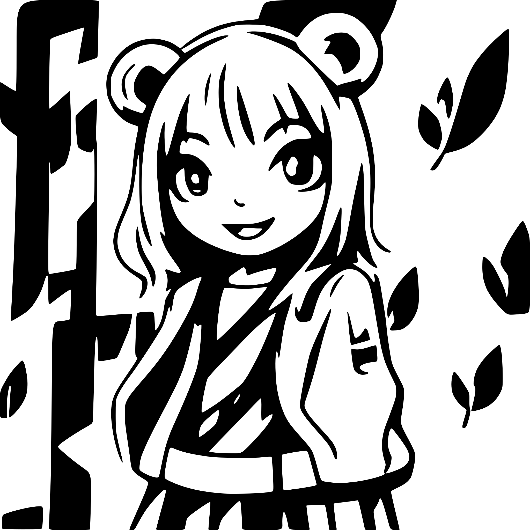 AI-generated SVG of 'bear'