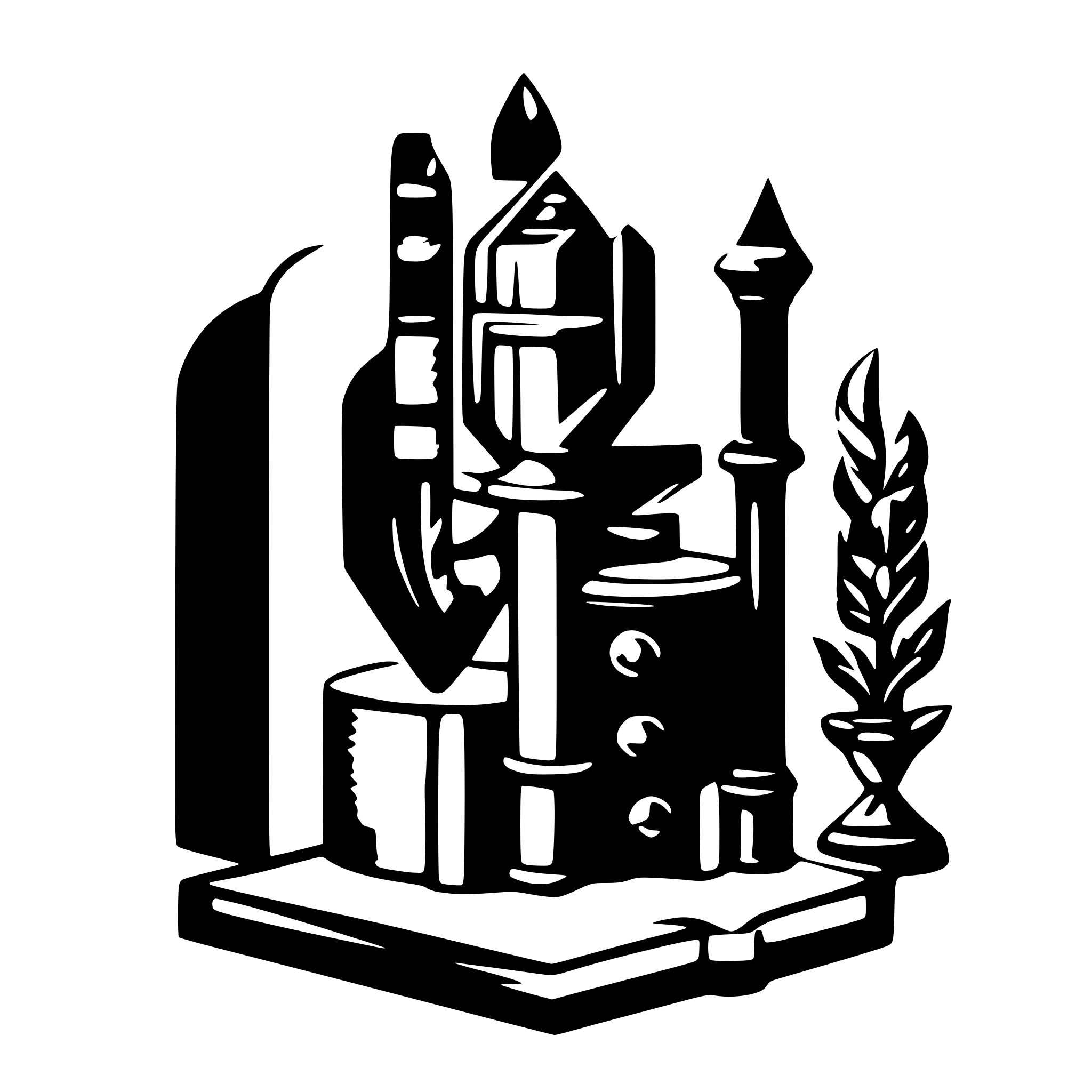 AI-generated SVG of a symbolizing the practical application of knowledge