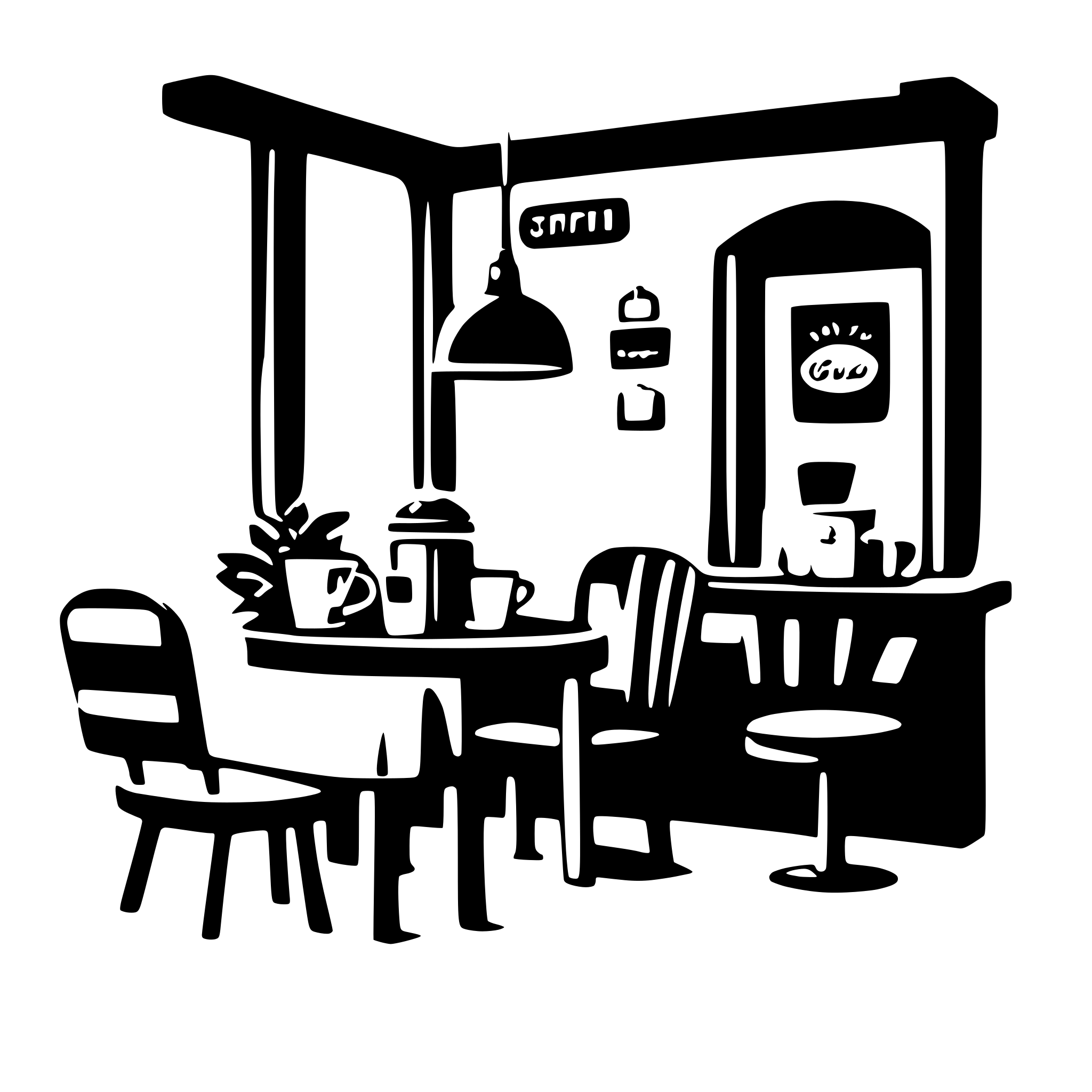 AI-generated SVG of 'coffee shop'
