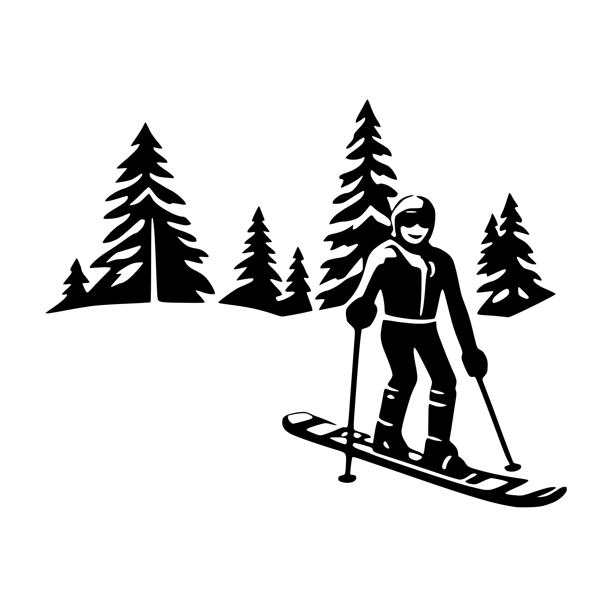 AI-generated SVG of 'Ski Drive'