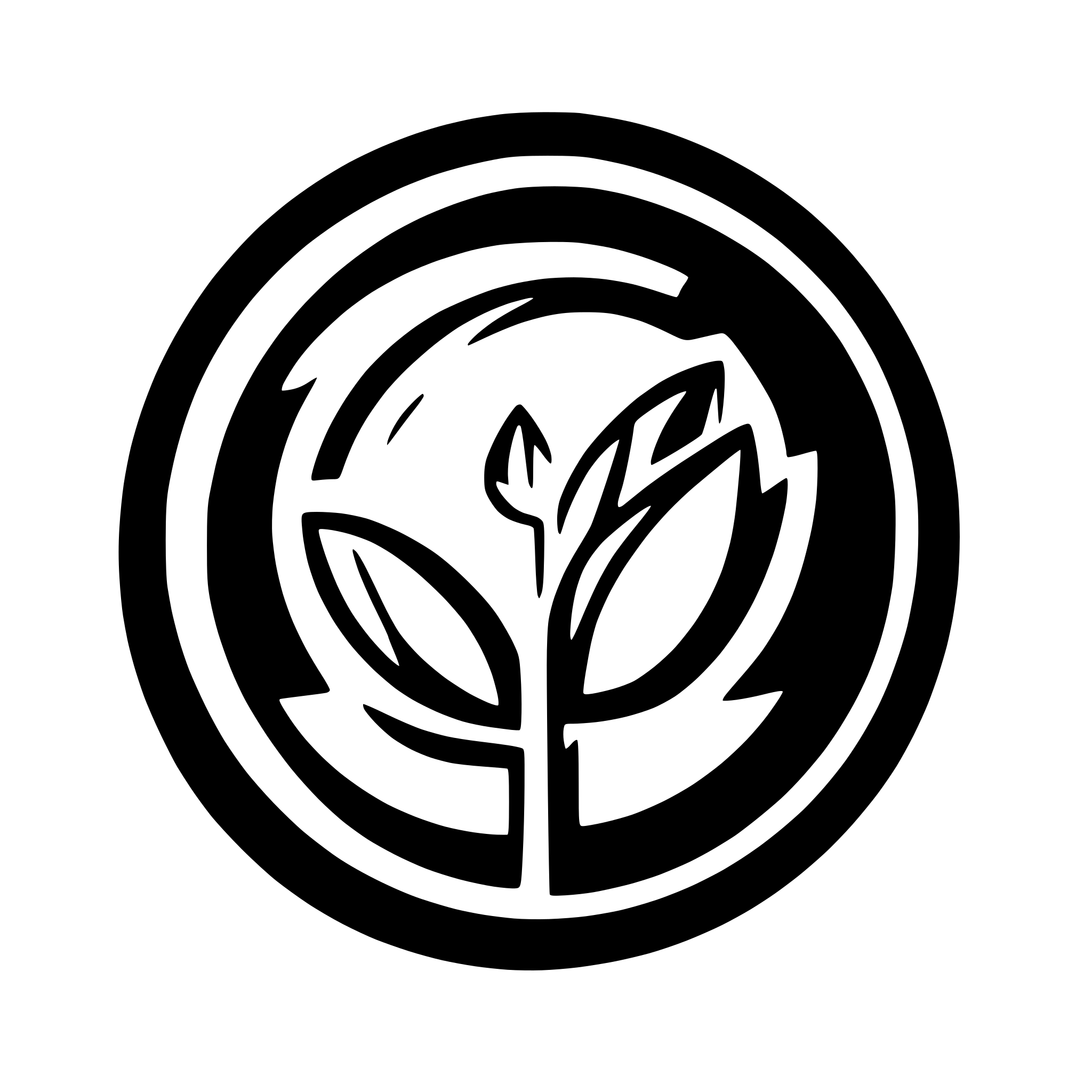 AI-generated SVG of a central partnership logo