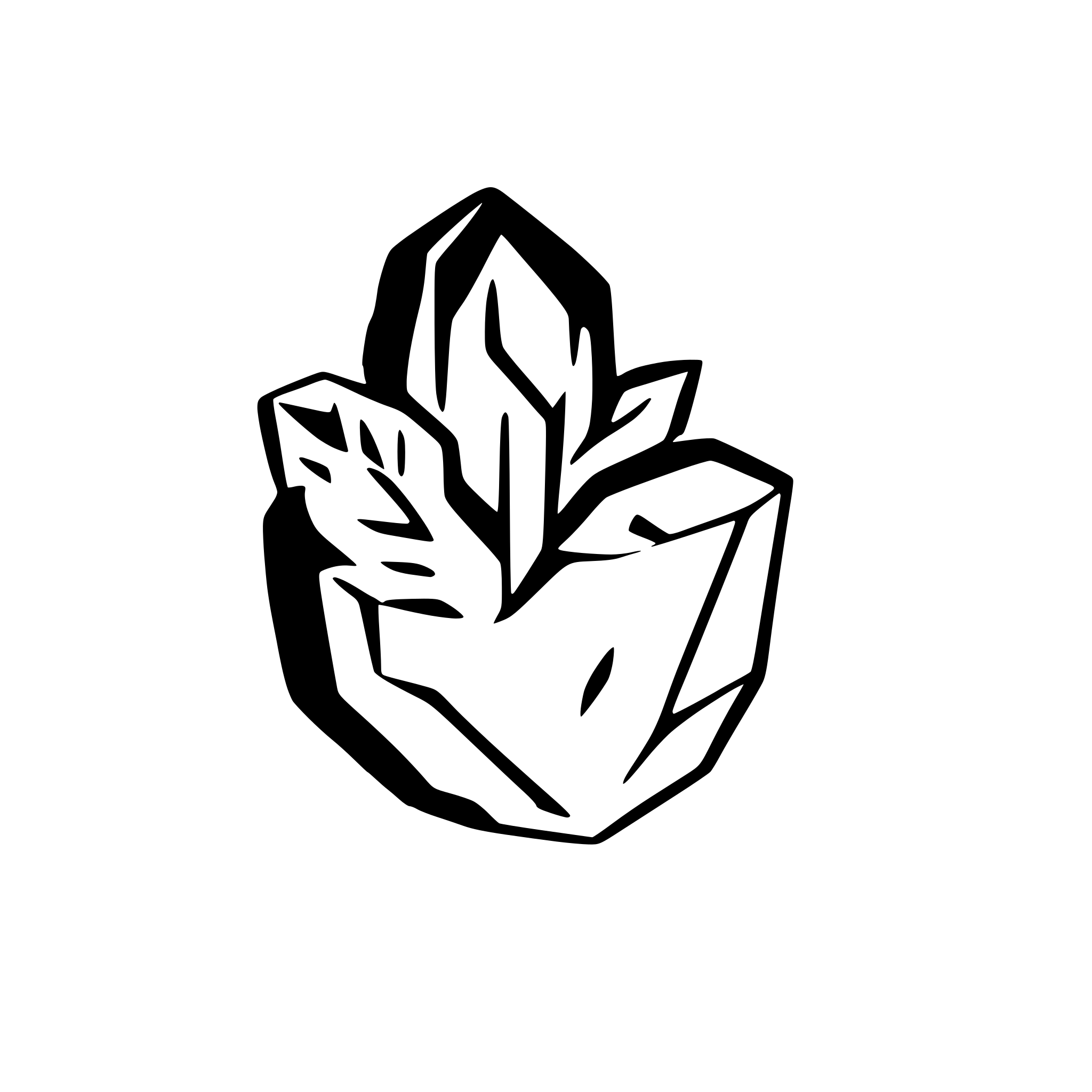 AI-generated SVG of a Generate a rock.