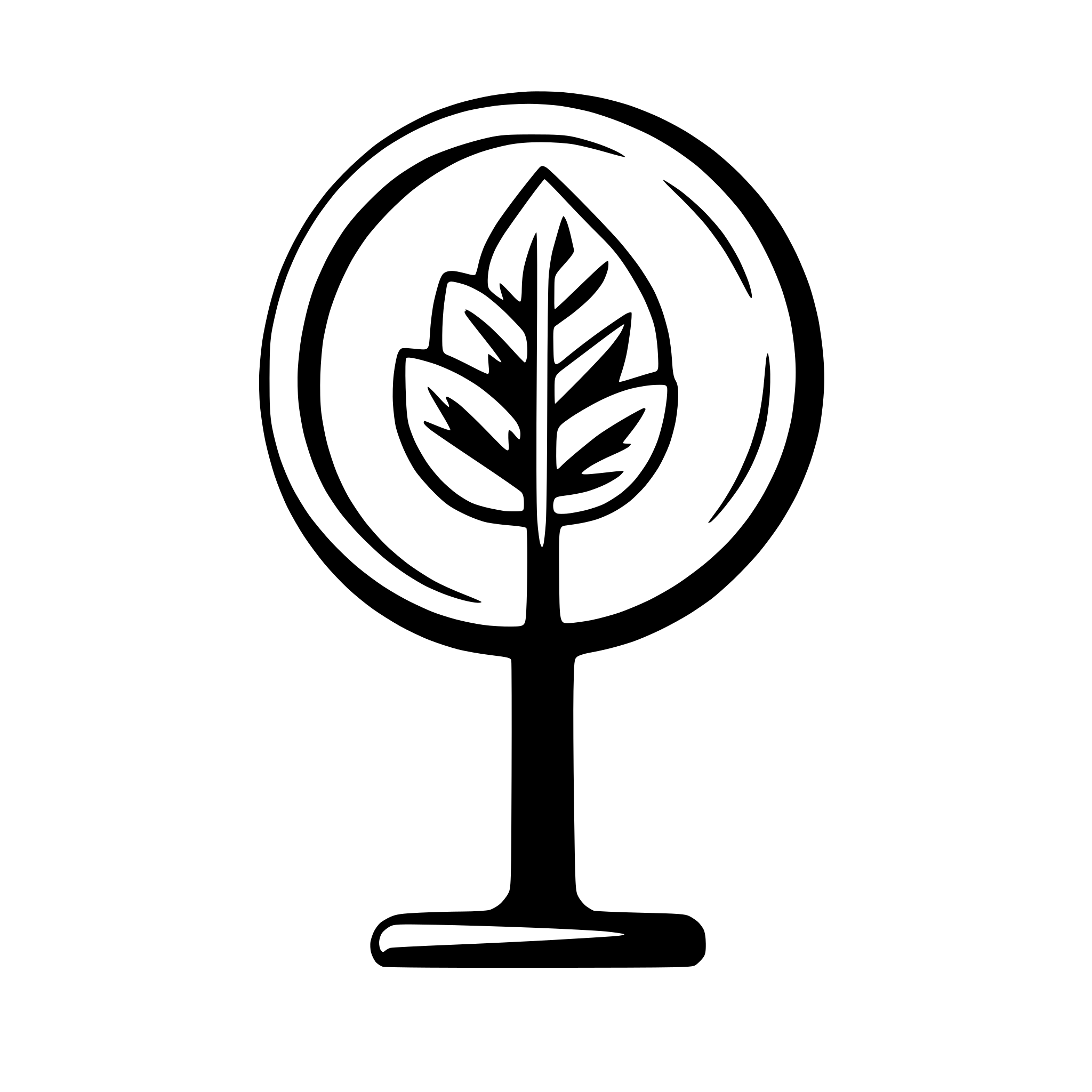 AI-generated SVG of a minimalist