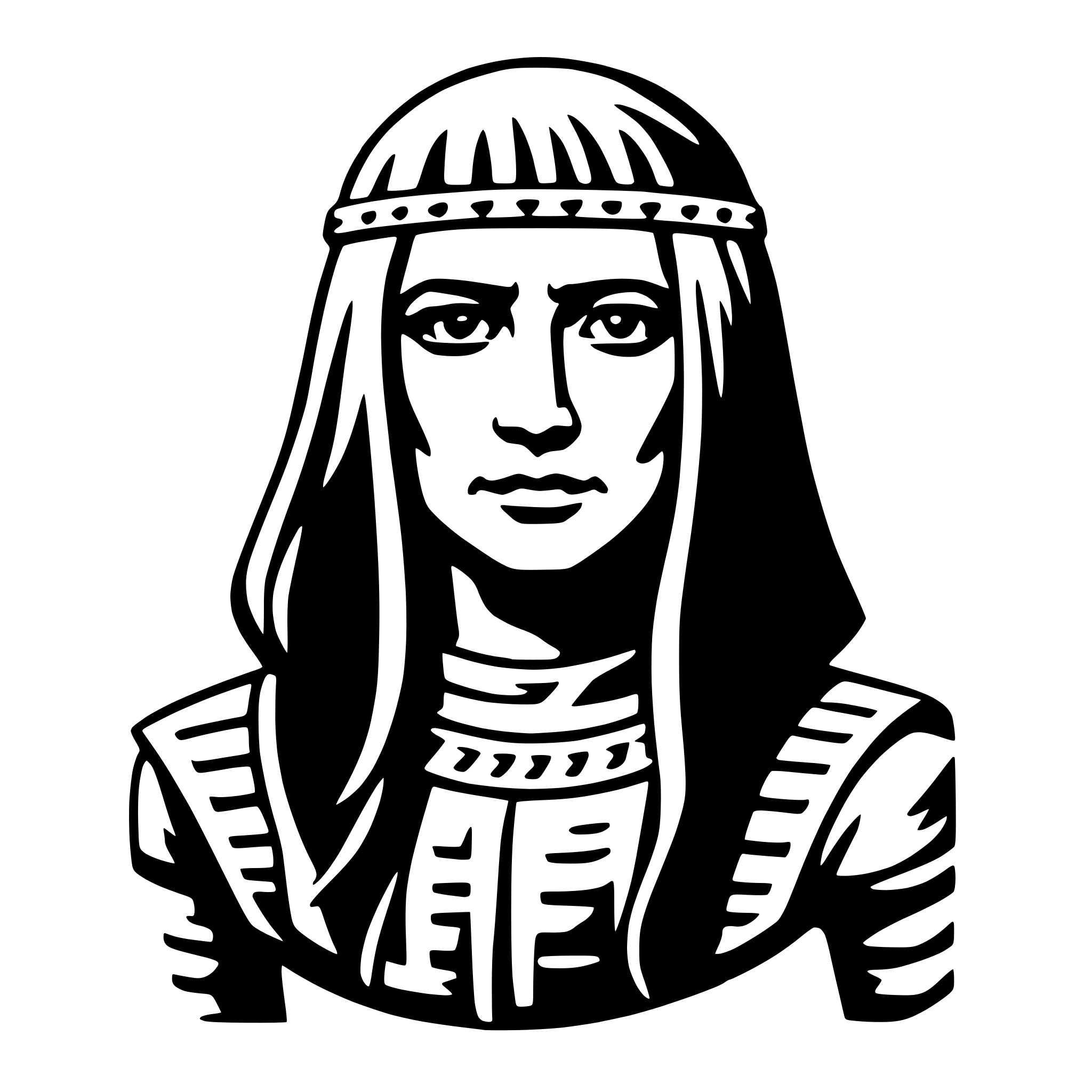 AI-generated SVG of 'enki'