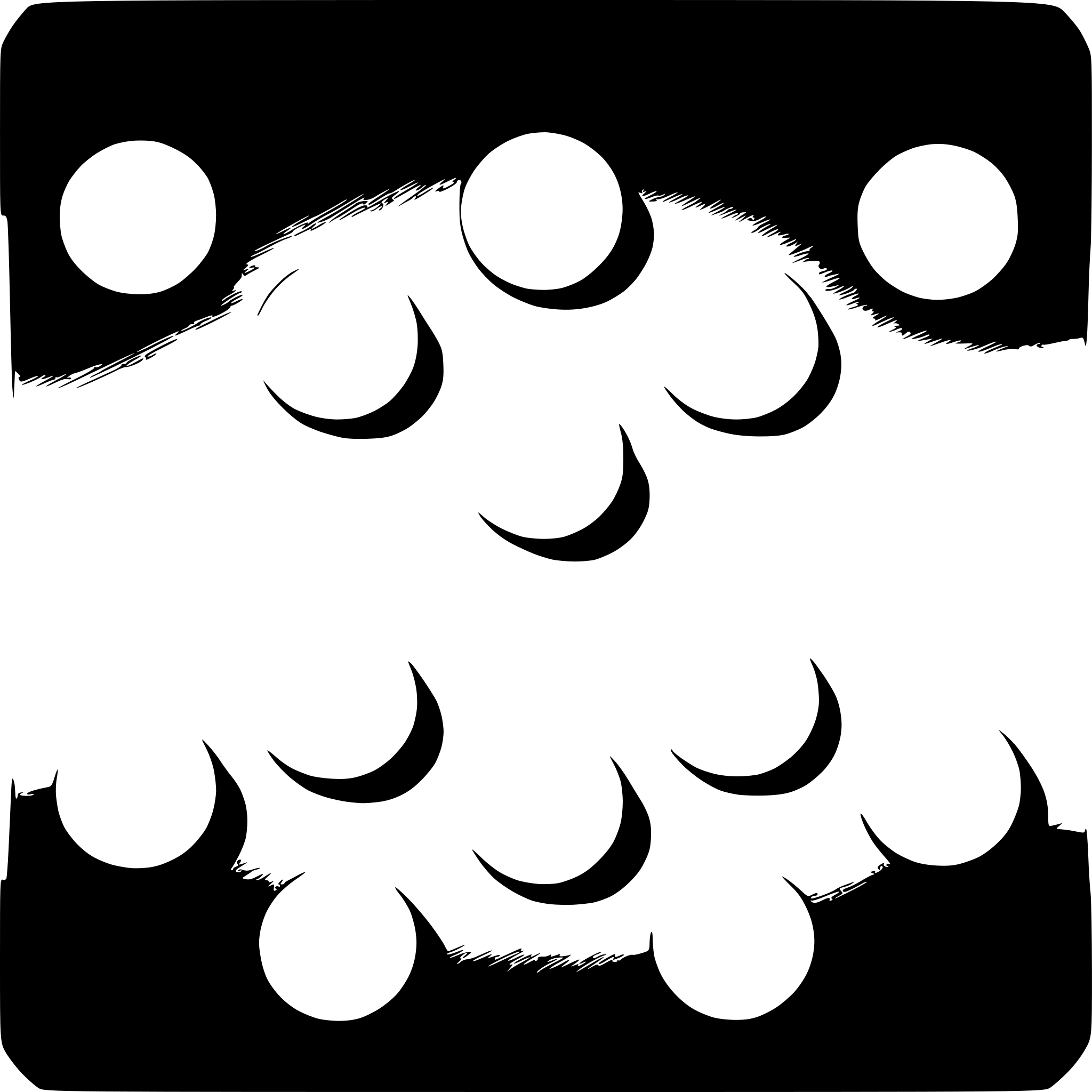 AI-generated SVG of a 5 yellow 3d style dots