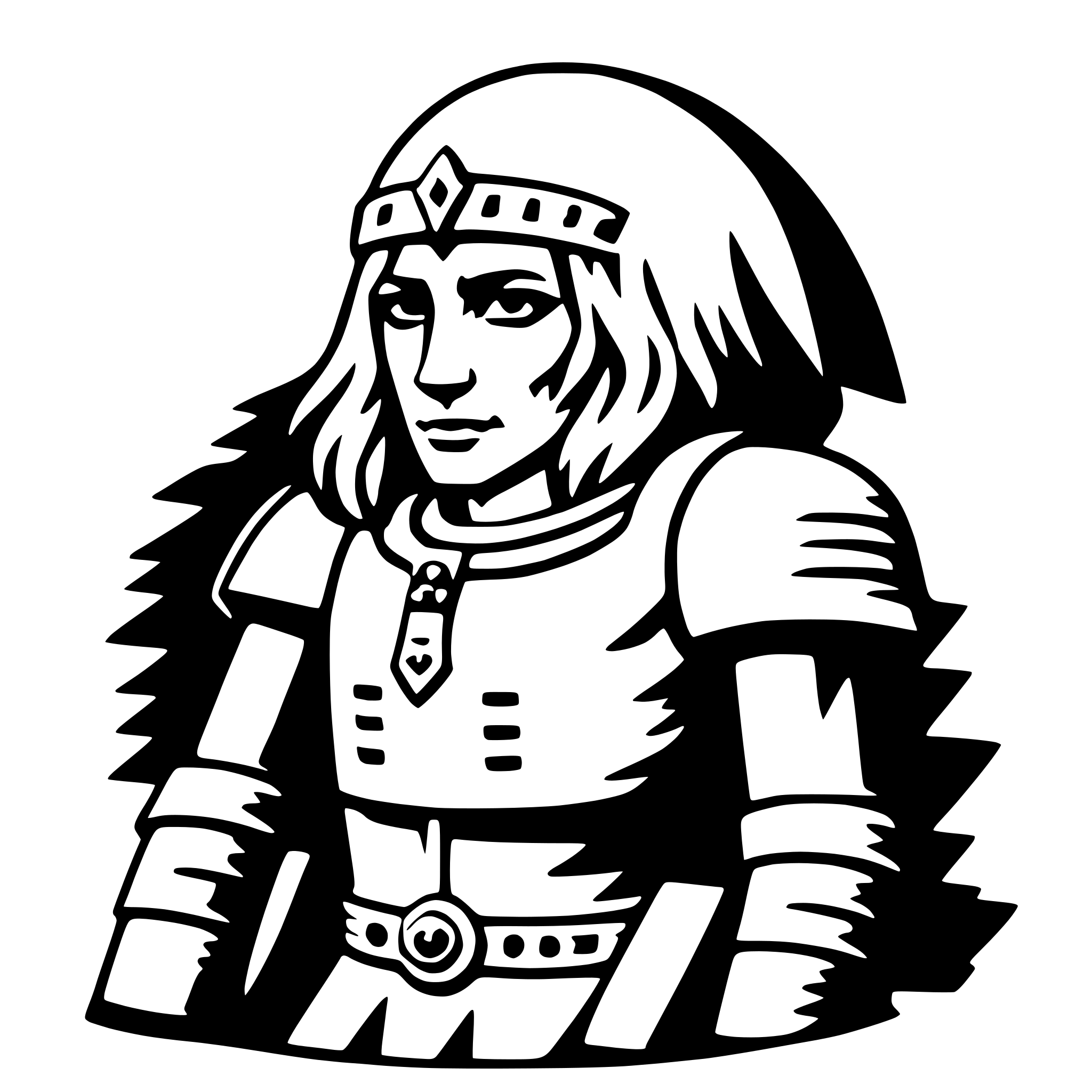 AI-generated SVG of 'enki'