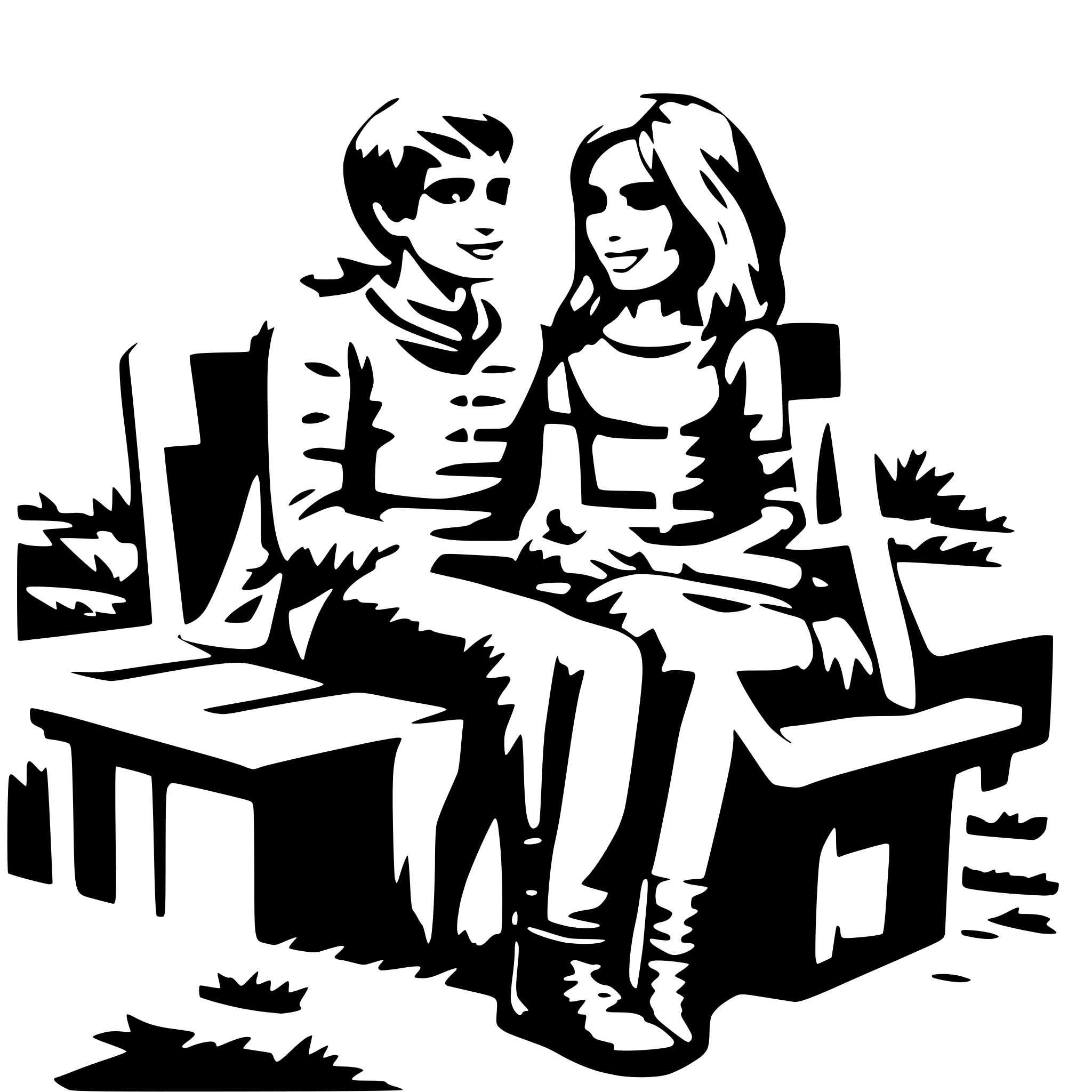 AI-generated SVG of 'love couple on a banech'