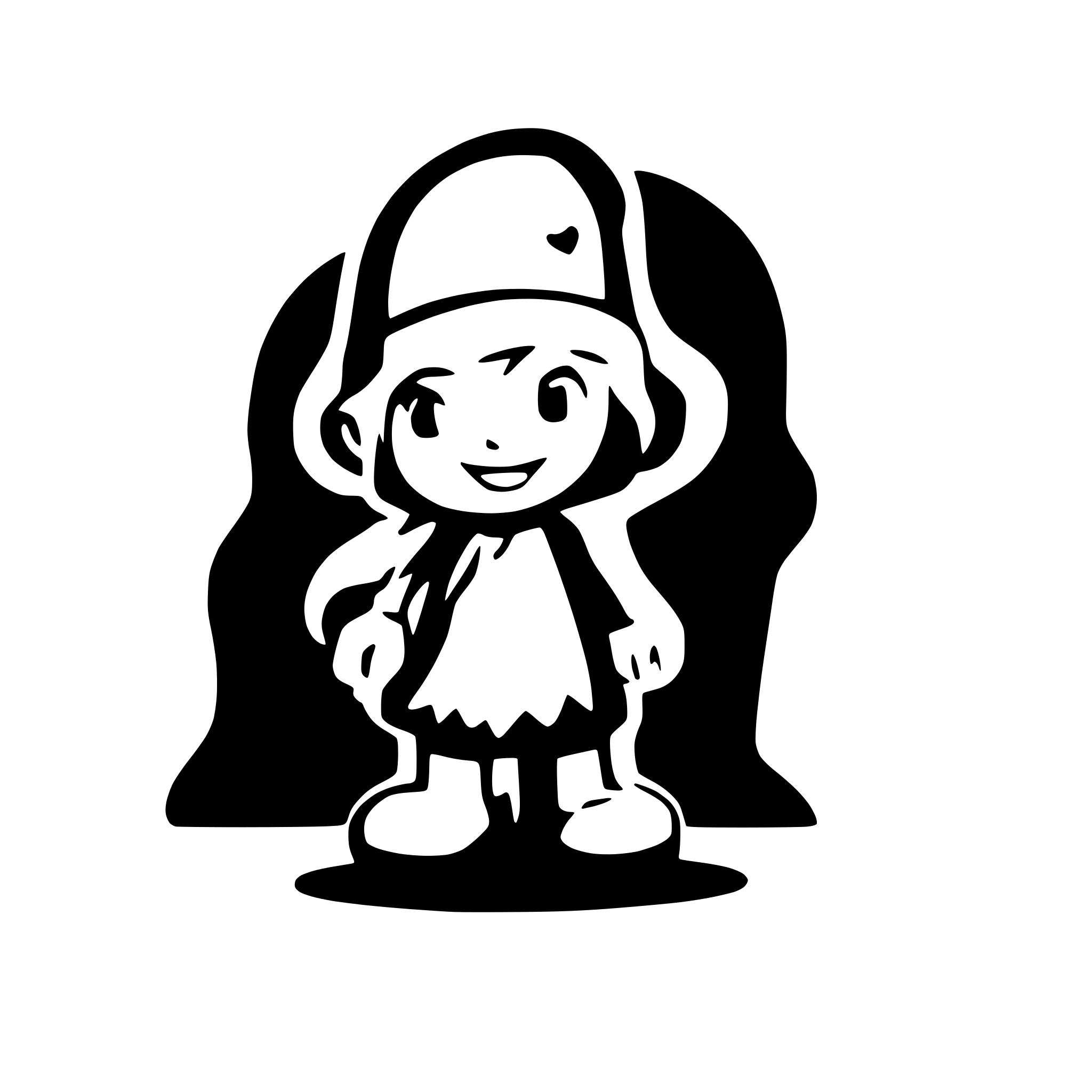 AI-generated SVG of 'Stoned smurf'