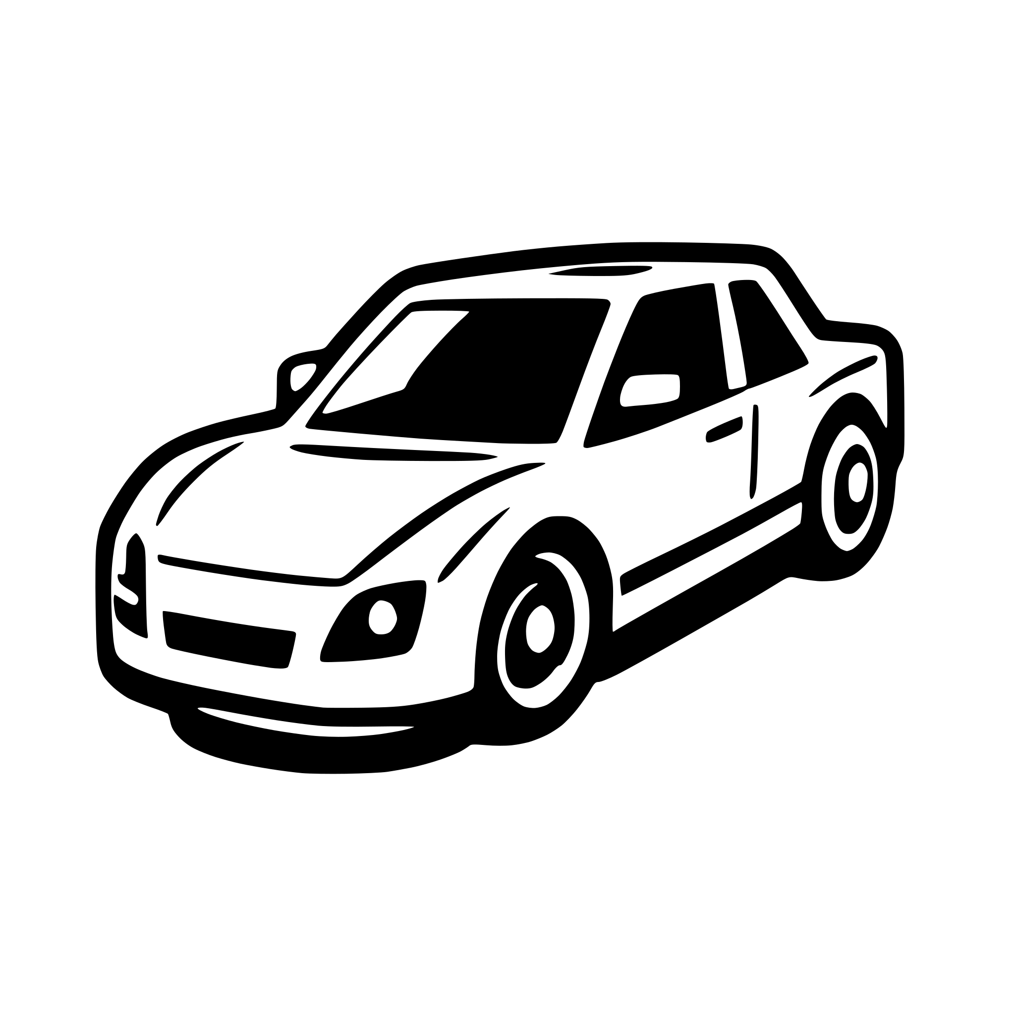 AI-generated SVG of 'fast lane switch car'