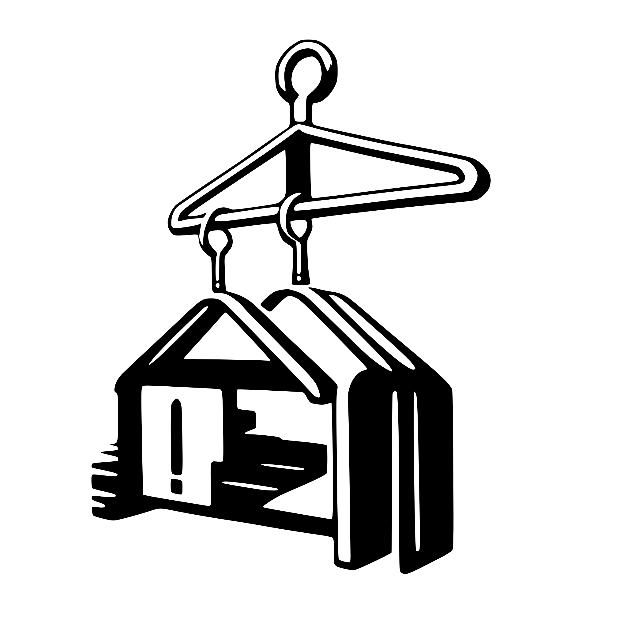 AI-generated SVG of a hanger