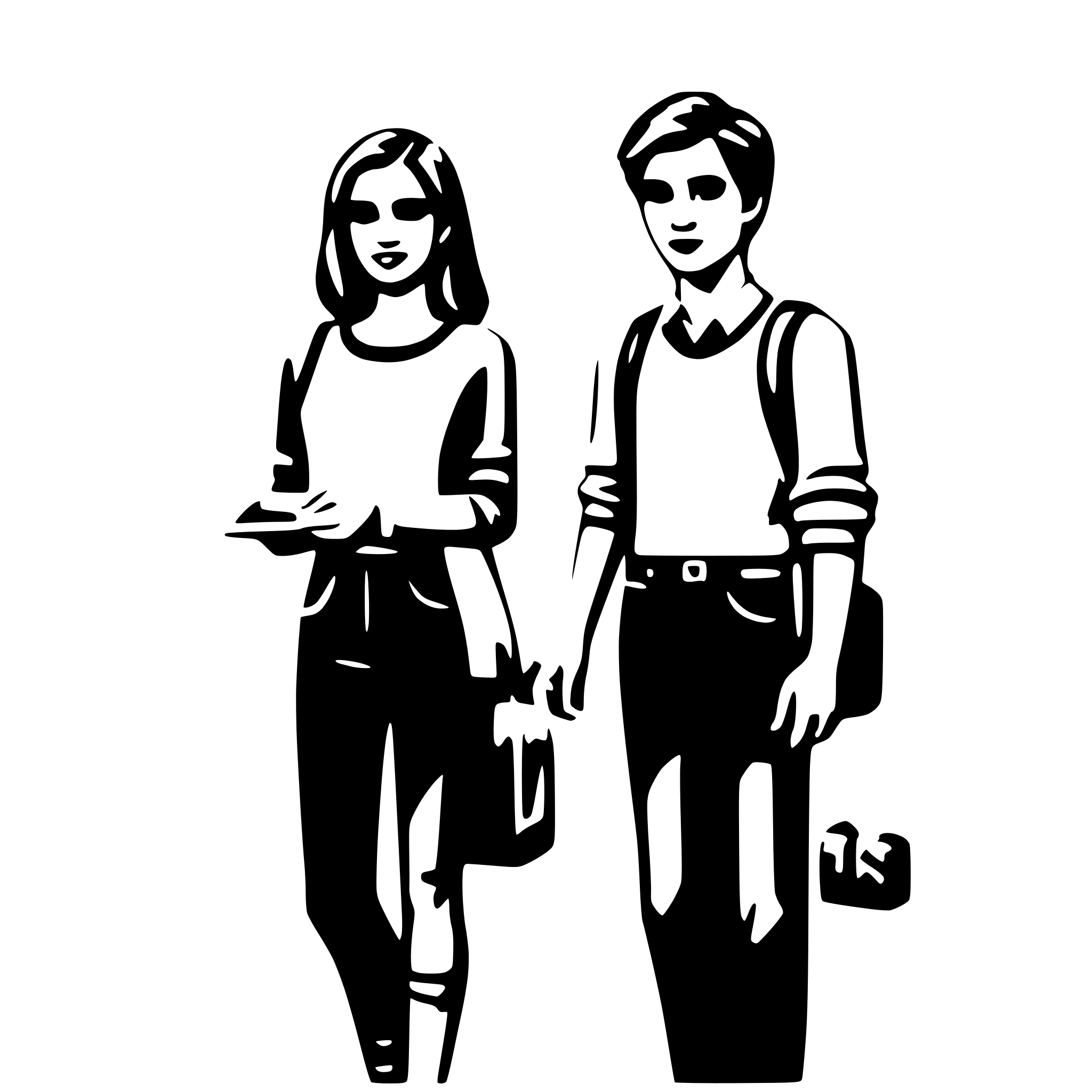 AI-generated SVG of 'university students'