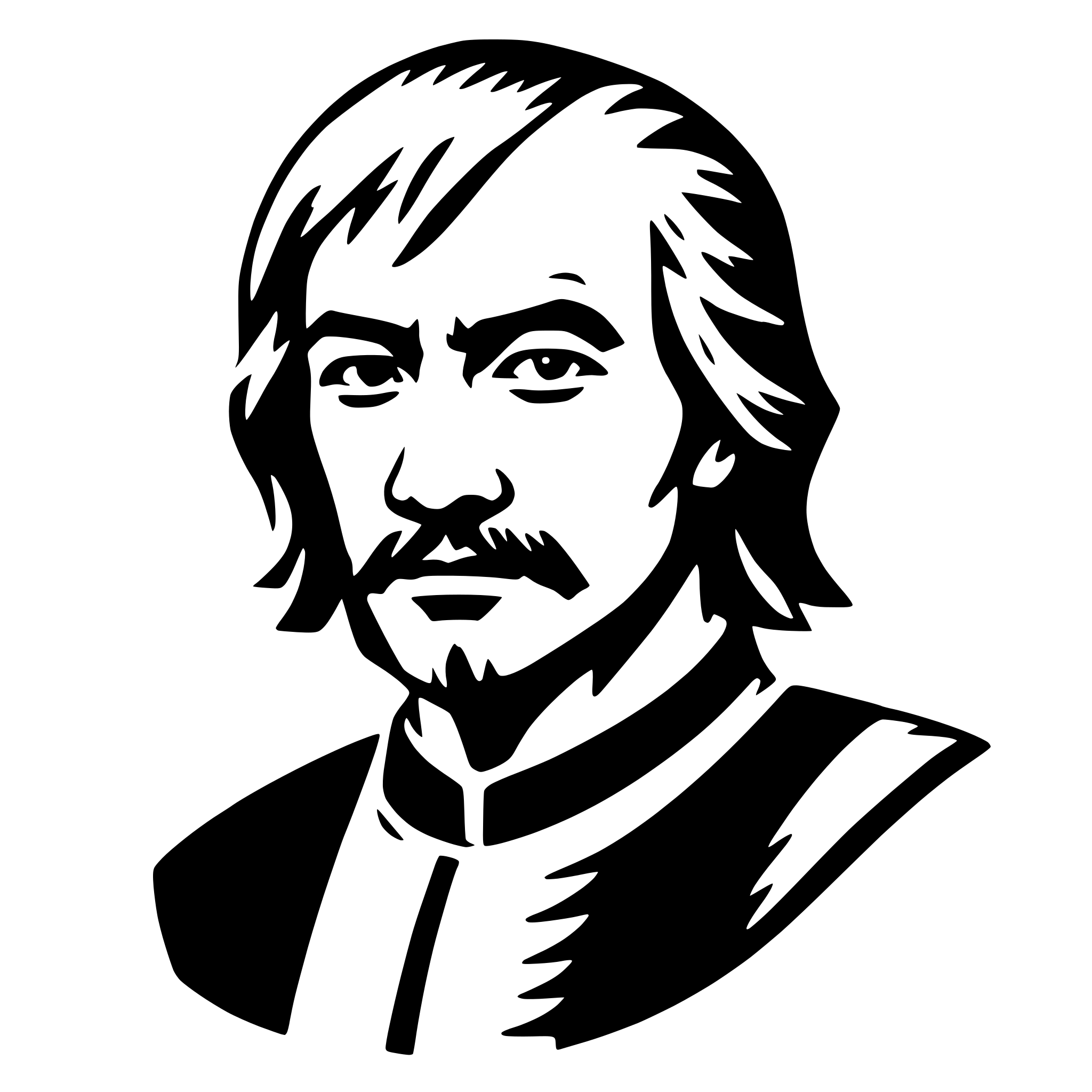 AI-generated SVG of 'sun tzu'