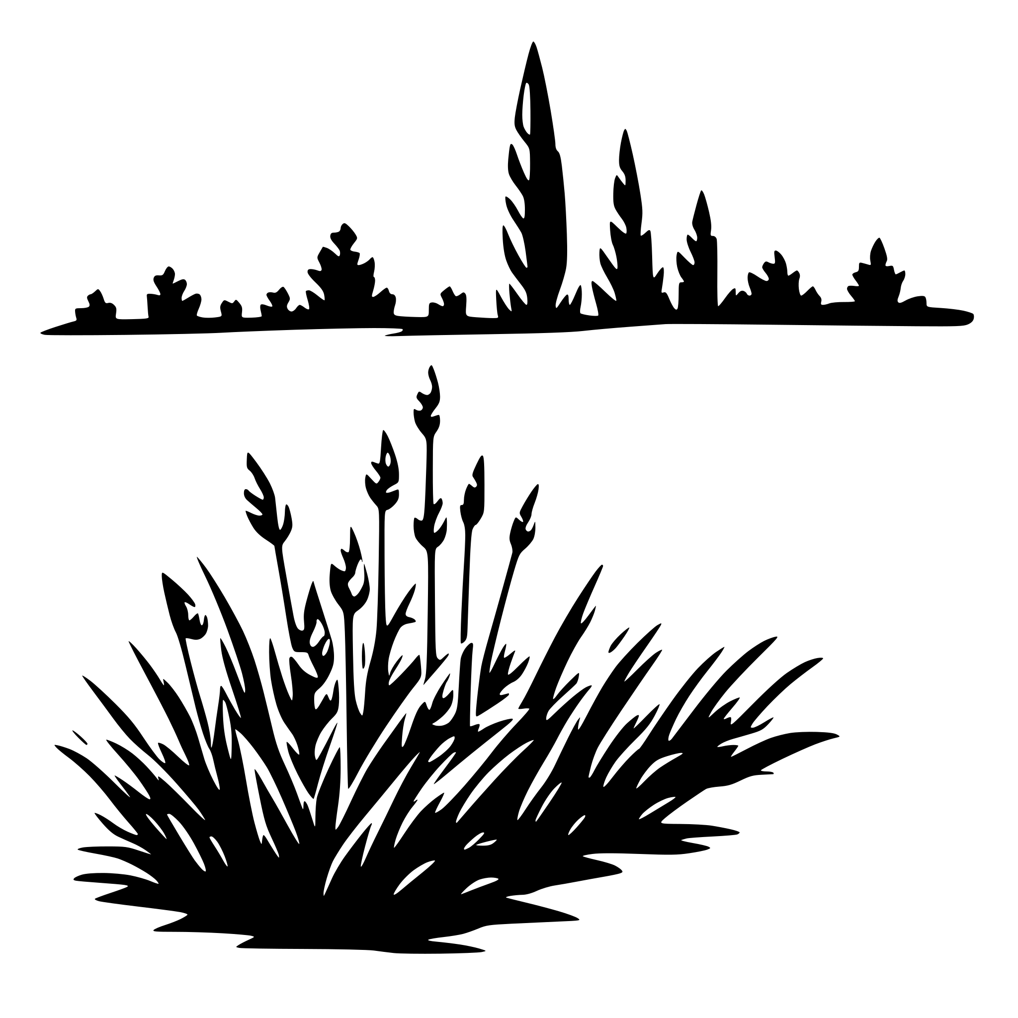 AI-generated SVG of 'grass'
