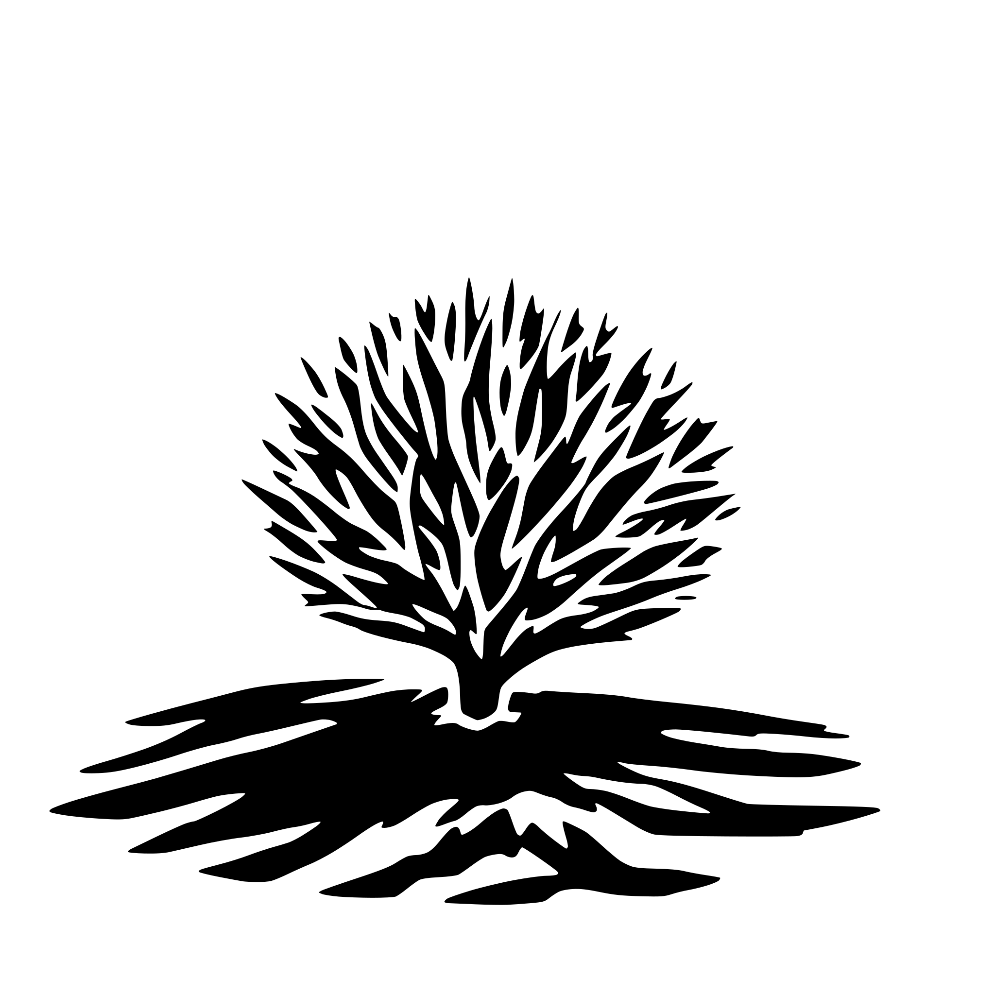 AI-generated SVG of a tumbleweed isolated without shadow