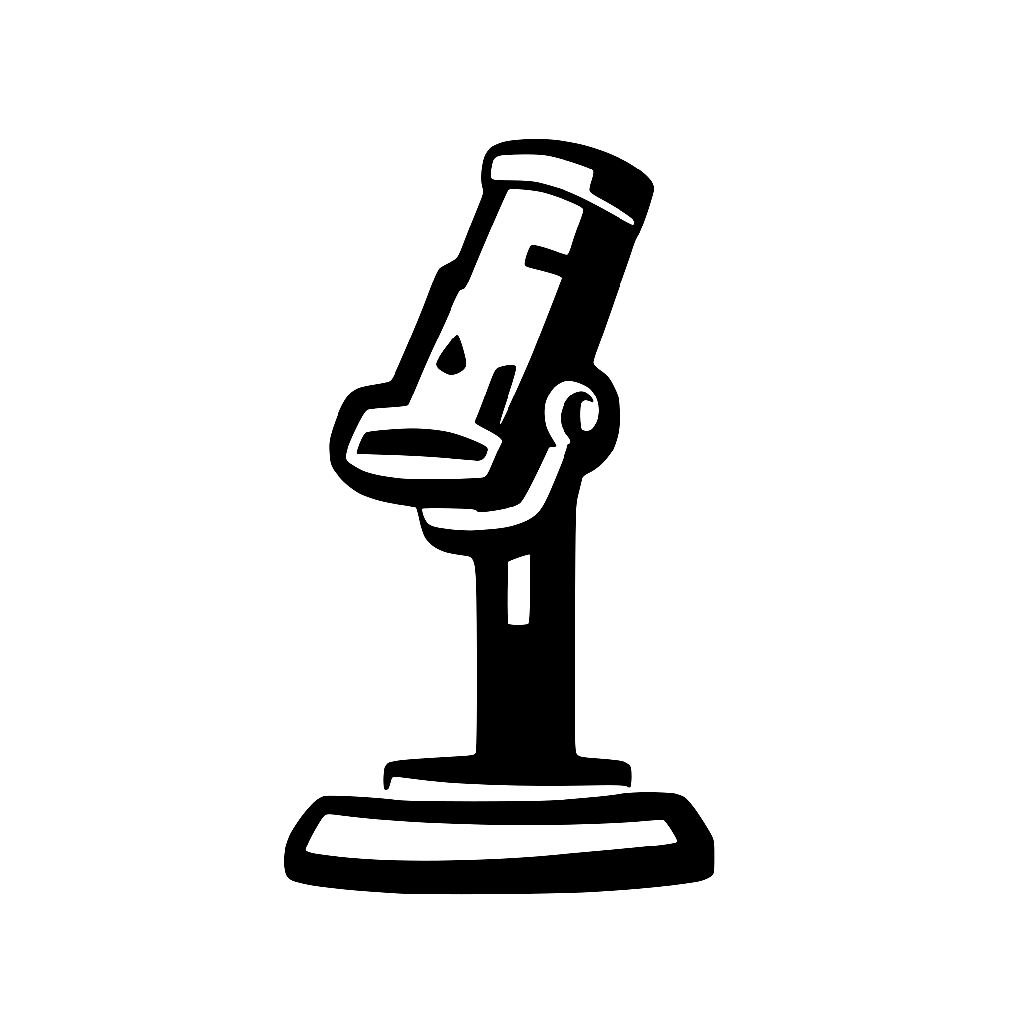 AI-generated SVG of a Microscope