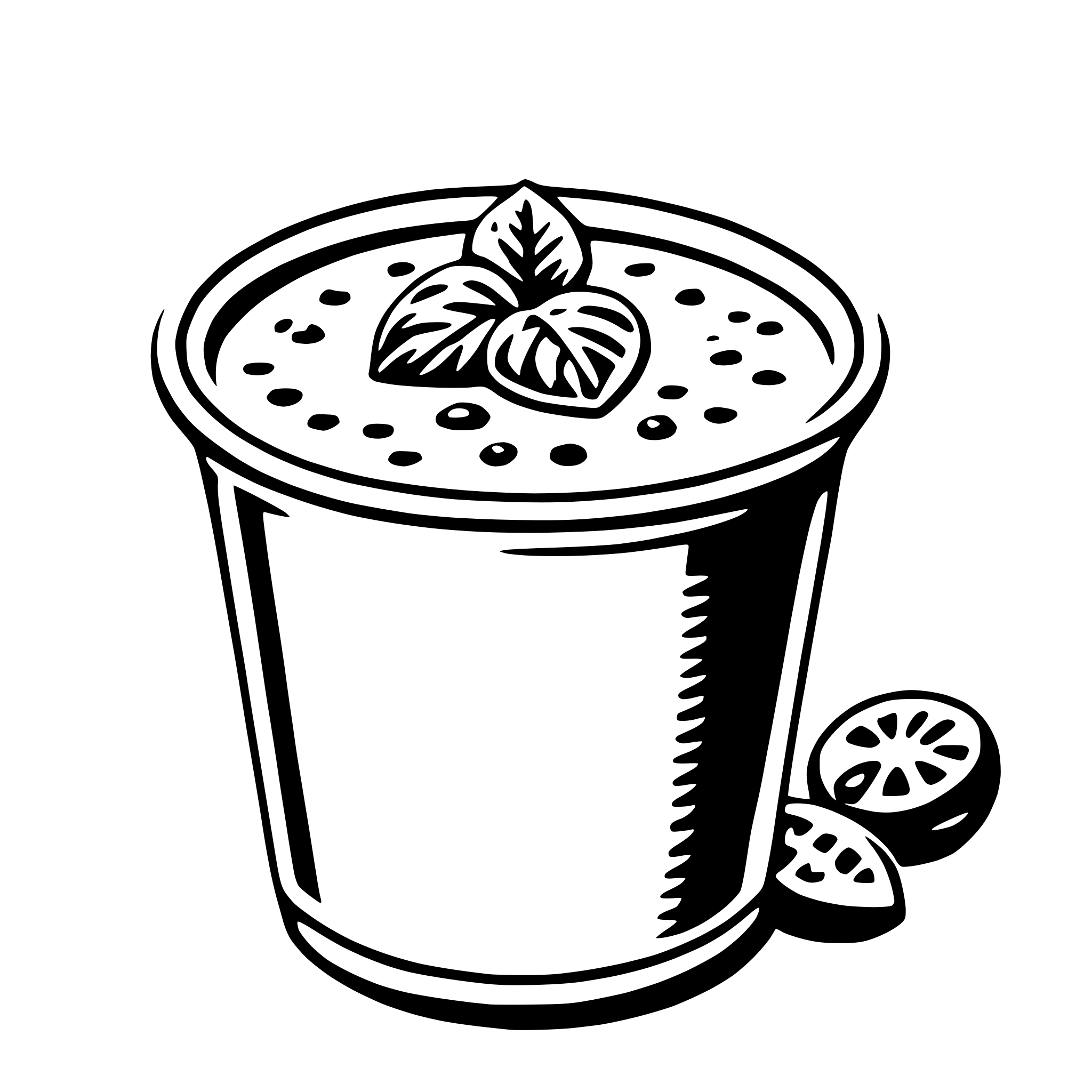 AI-generated SVG of 'gazpacho'