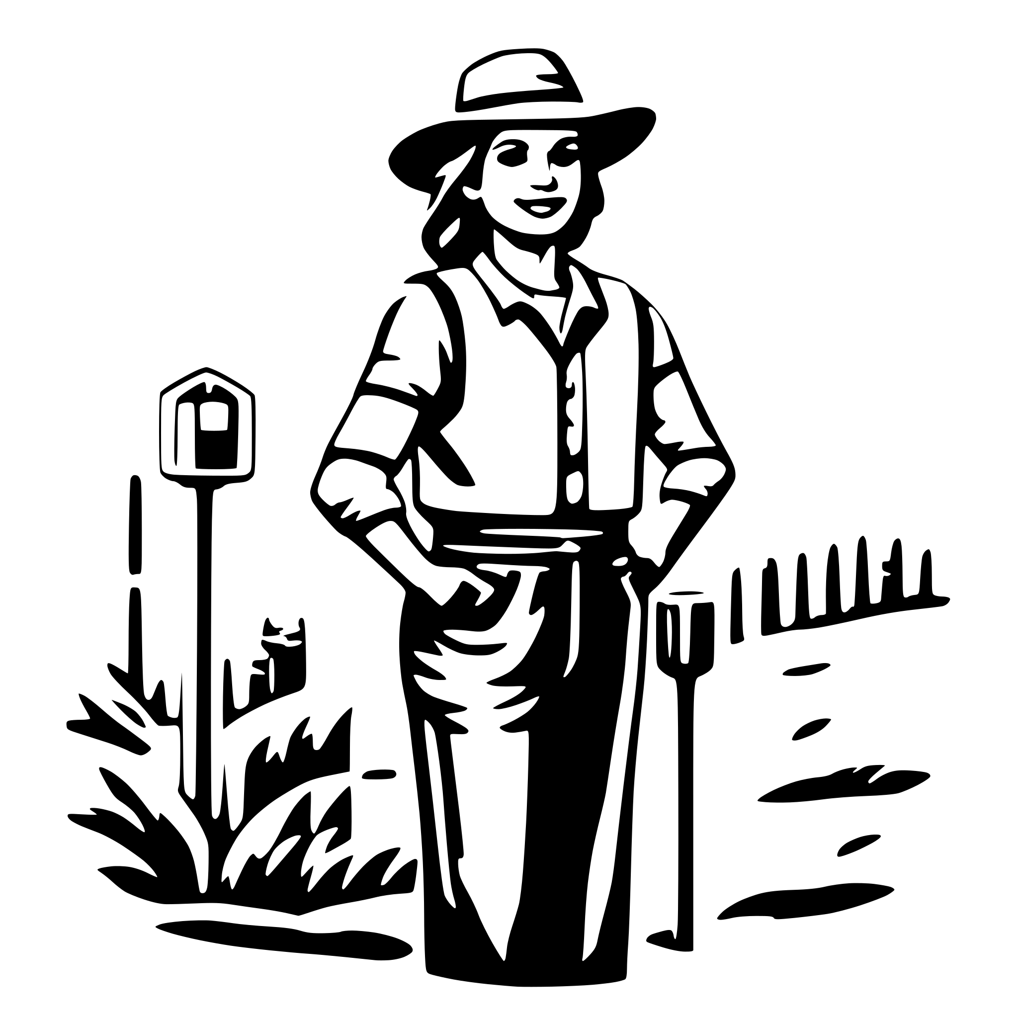 AI-generated SVG of 'FARMER COMMUNICATION'