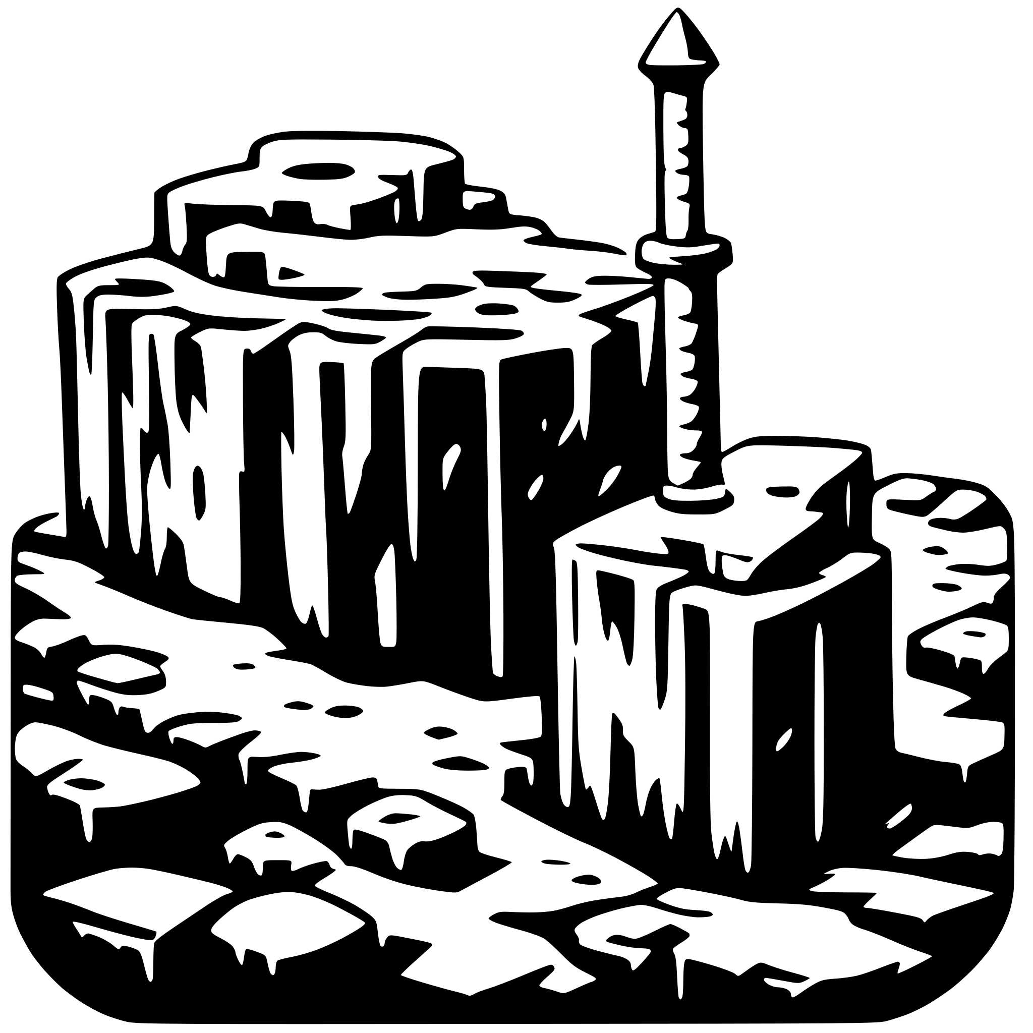 AI-generated SVG of a minegraft