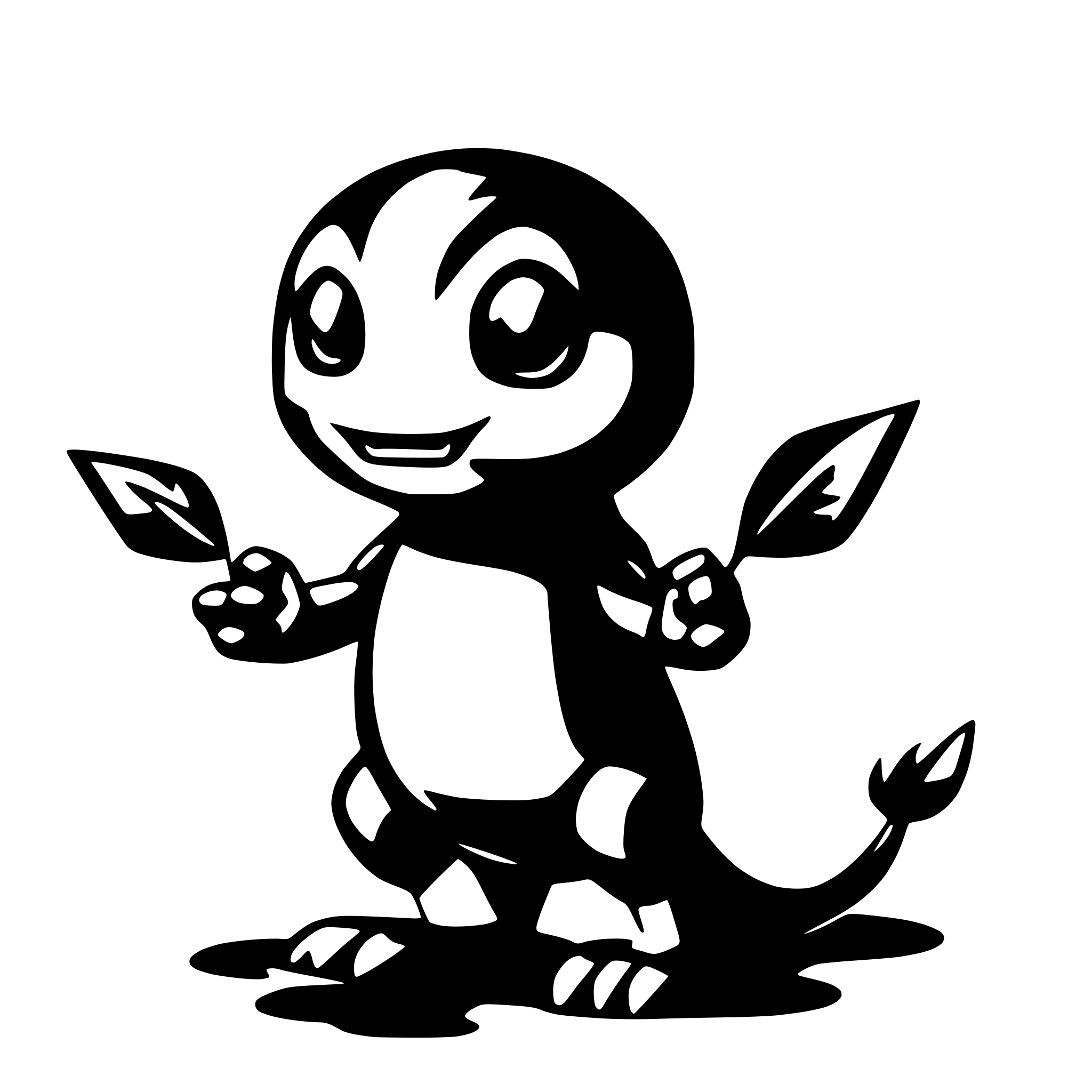 AI-generated SVG of 'a pokemon'