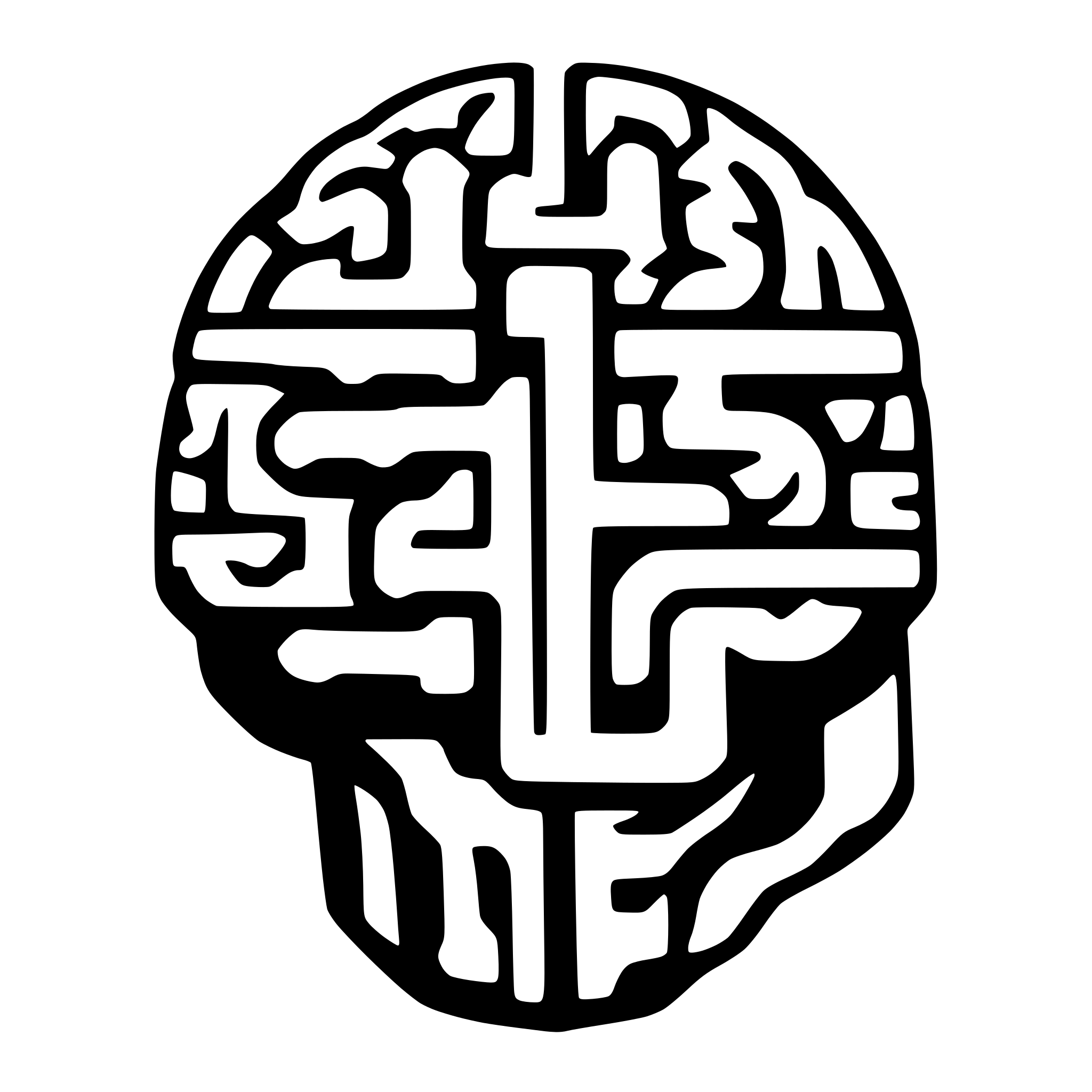 AI-generated SVG of a Brain with plus icon