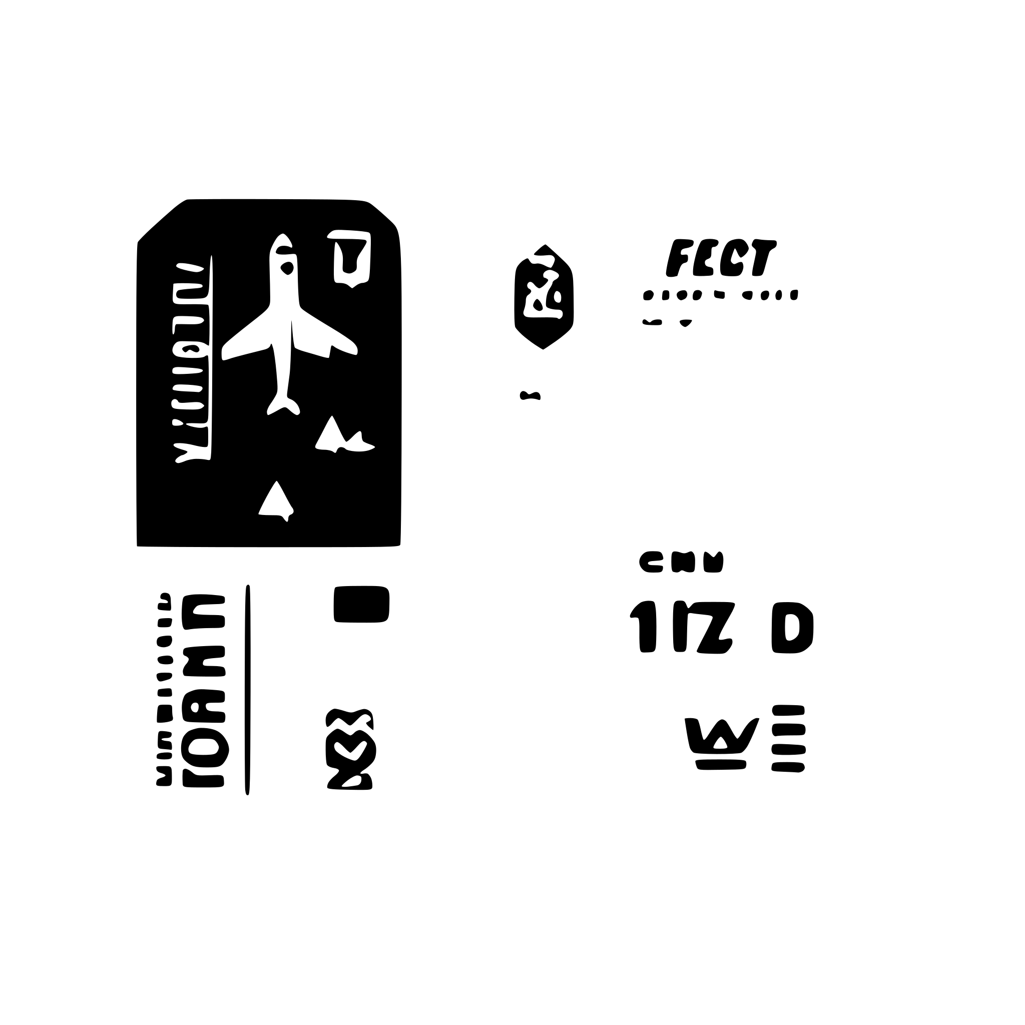 AI-generated SVG of a flight ticket