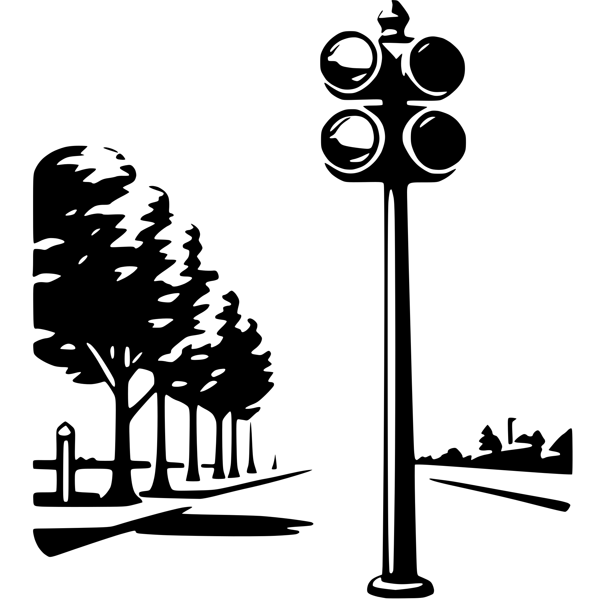AI-generated SVG of 'traffic light'