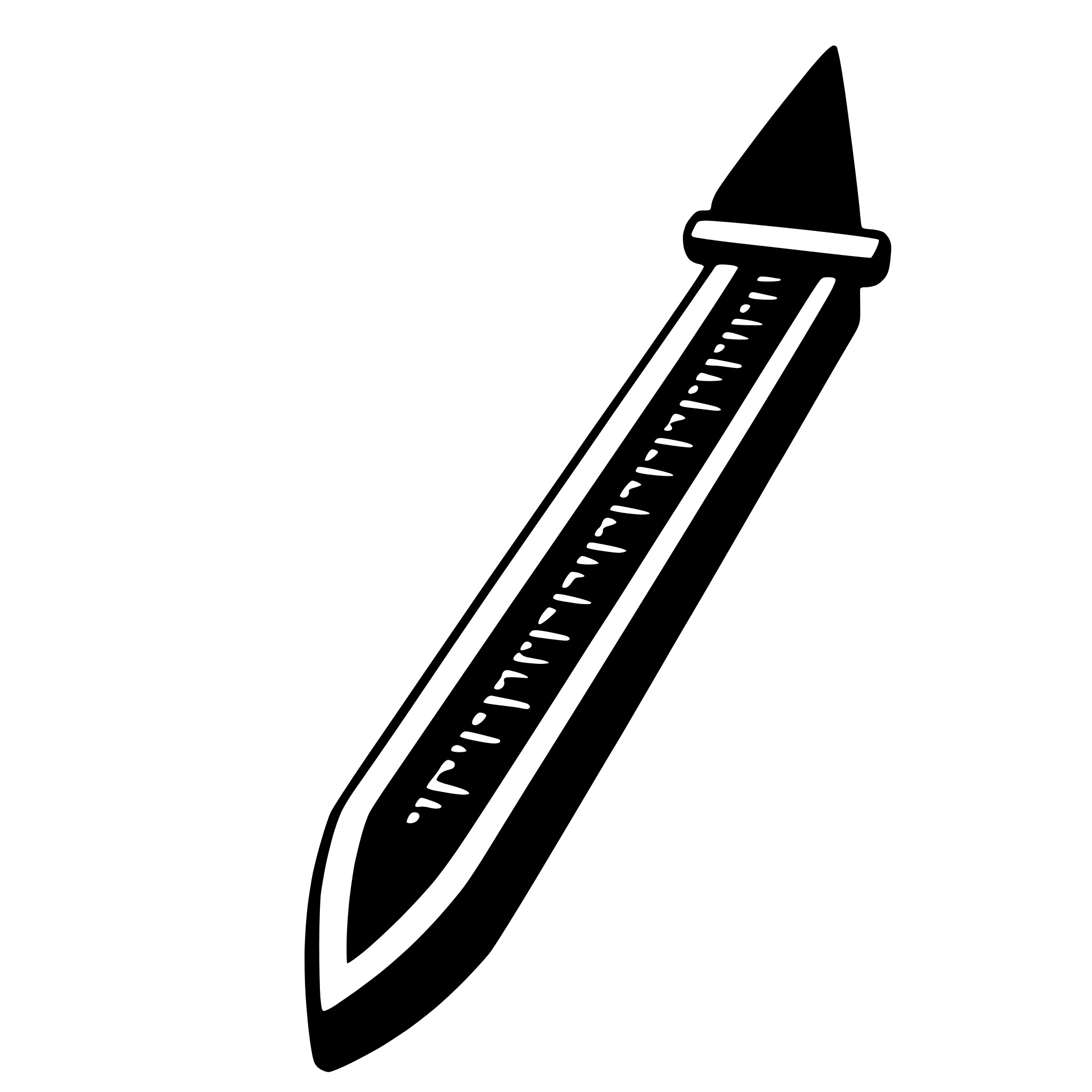 AI-generated SVG of 'ruler'