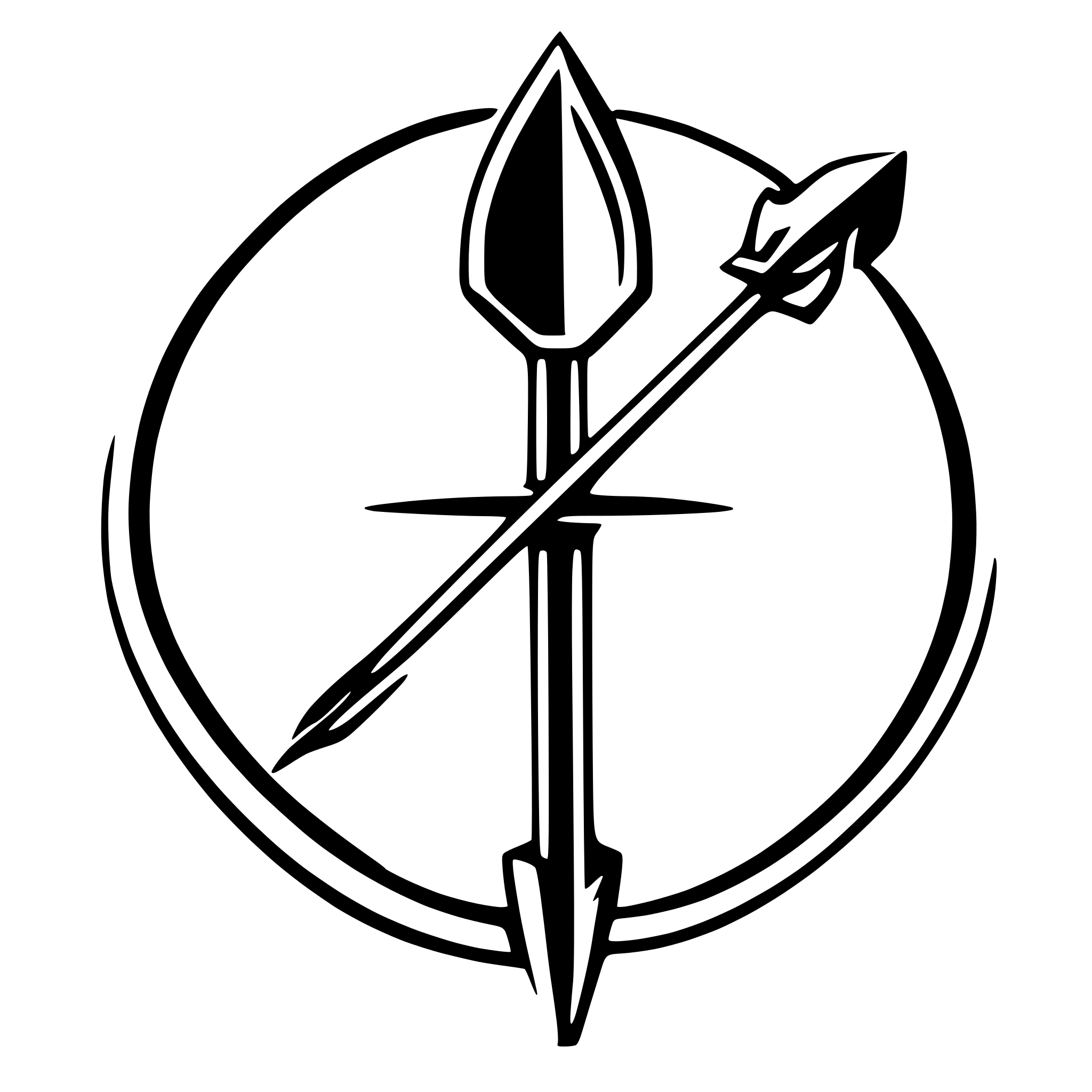 AI-generated SVG of 'dart'